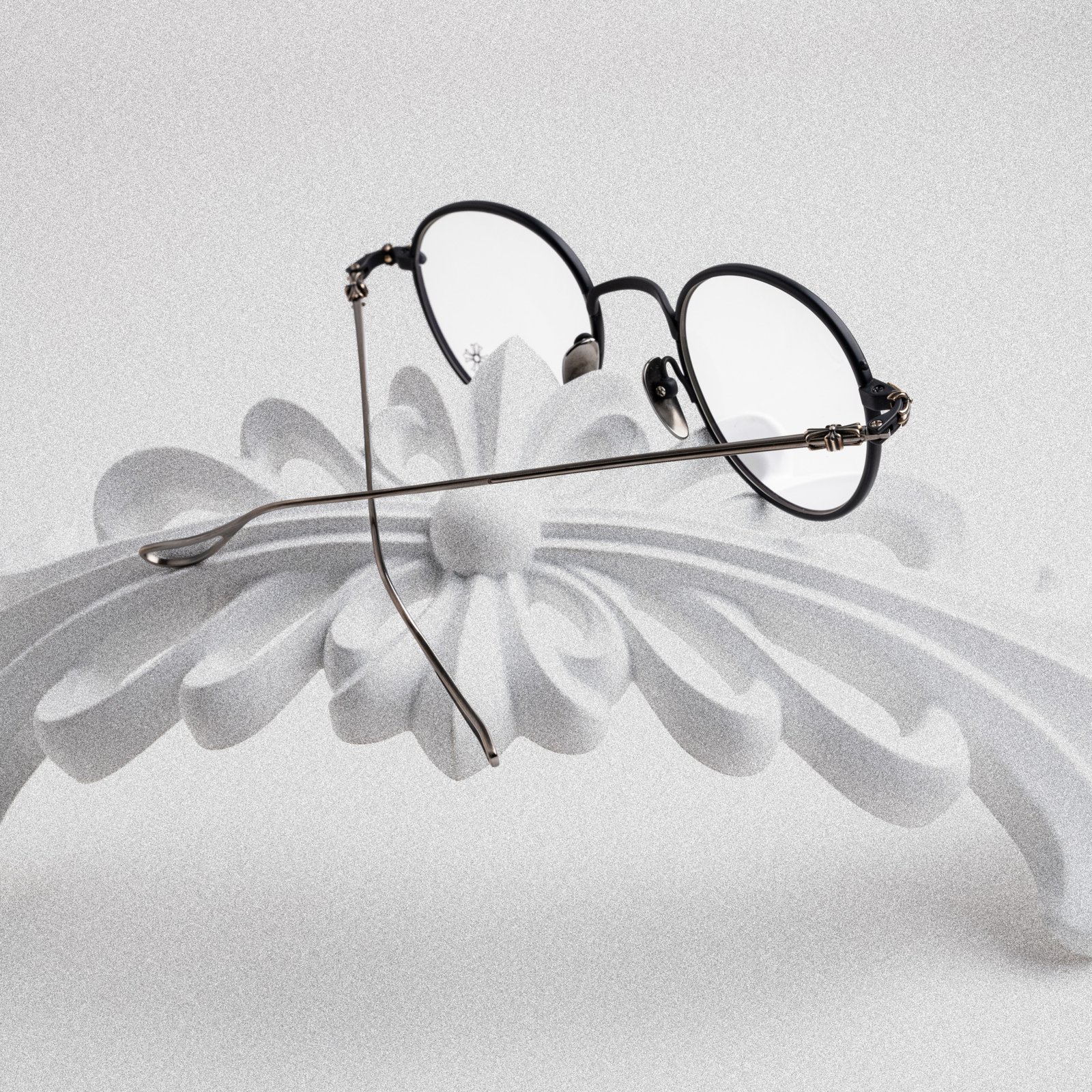 CHROME HEARTS SINNERGASM MATTE BLACK-ANTIQUE SILVE – 48-22-143 (3)