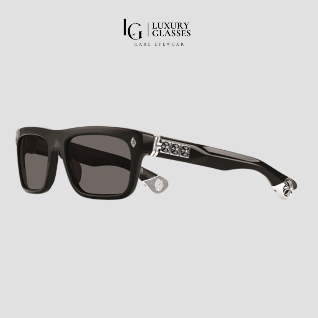CHROME HEARTS SLUSS BUSSIN II BLACK DARK GRAY – 57-19-148 (1)