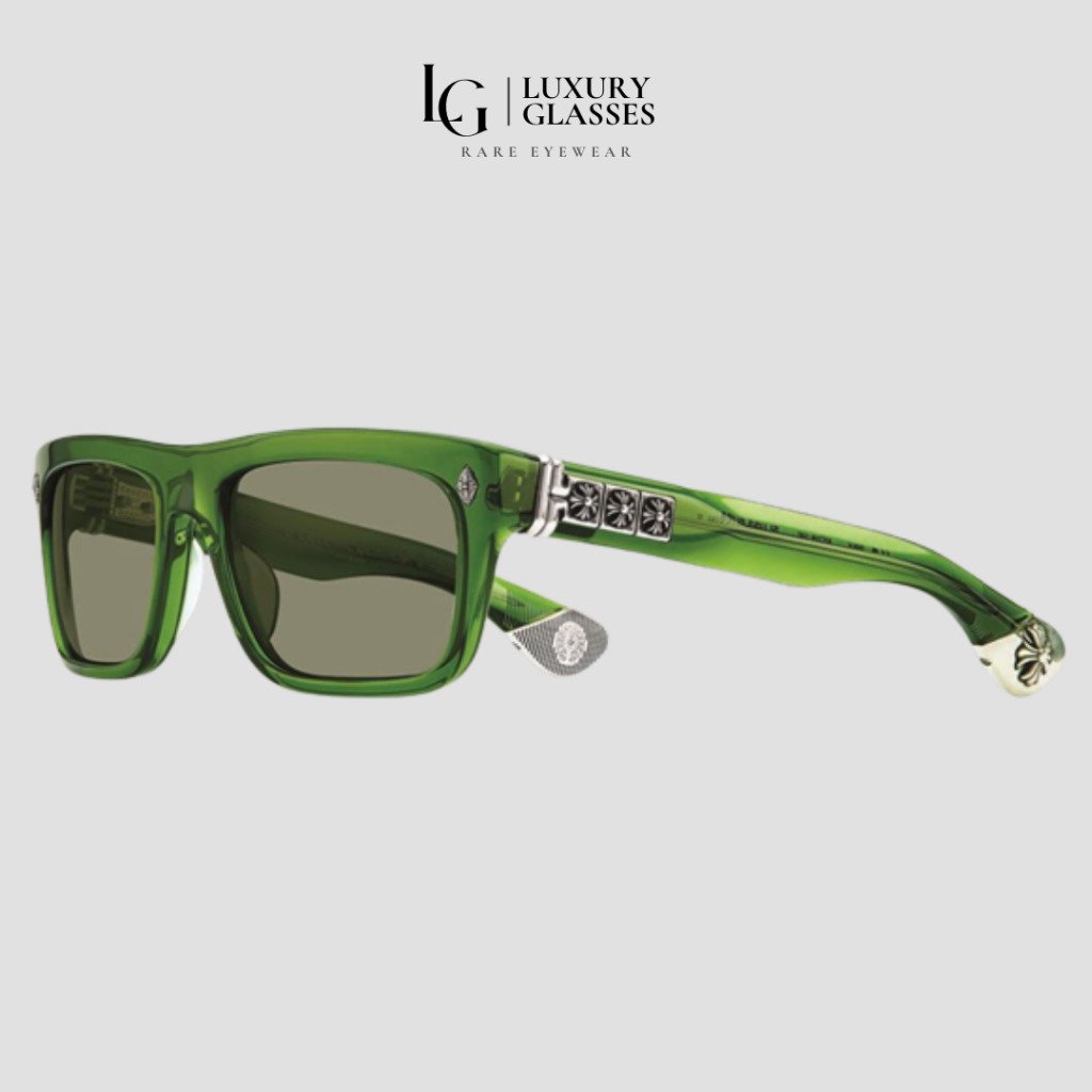 CHROME HEARTS SLUSS BUSSIN II DARK OLIVE – 57-19-148 (1)