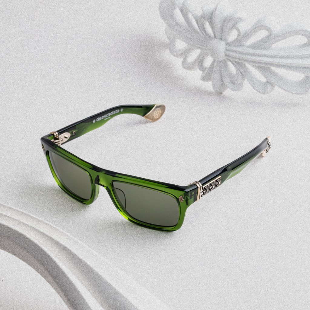 CHROME HEARTS SLUSS BUSSIN II DARK OLIVE – 57-19-148 (1)