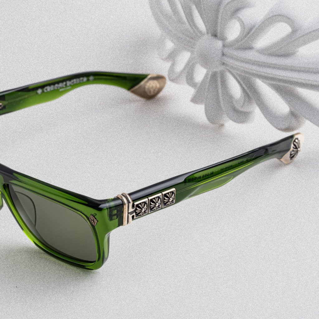 CHROME HEARTS SLUSS BUSSIN II DARK OLIVE – 57-19-148 (2)