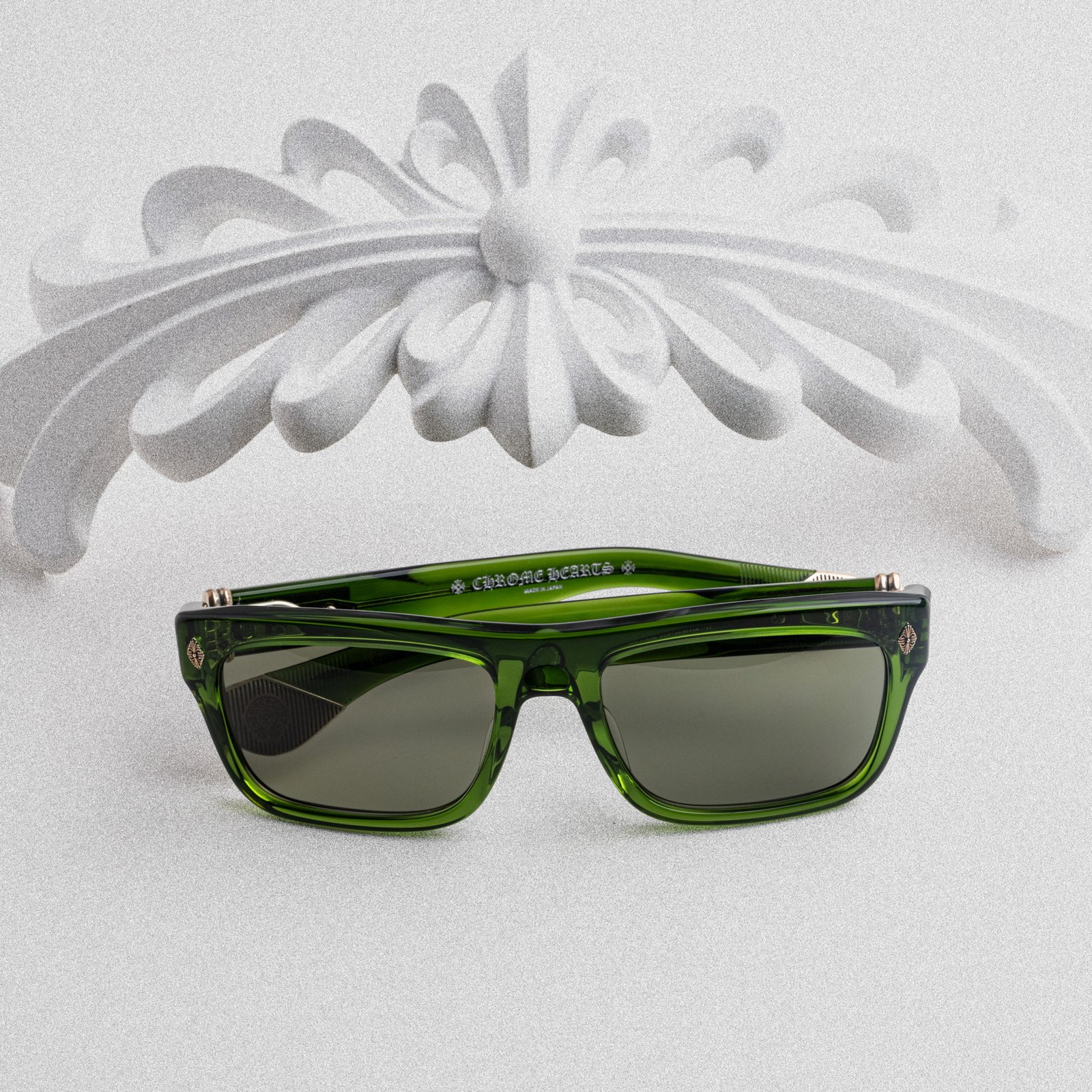 CHROME HEARTS SLUSS BUSSIN II DARK OLIVE – 57-19-148 (4)