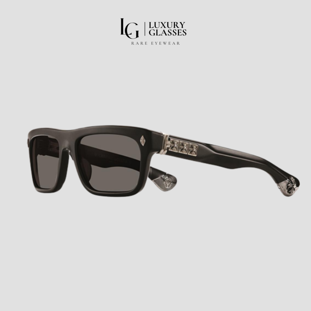 CHROME HEARTS SLUSS BUSSIN II MATTE BLACK – 57-19-148 (1)