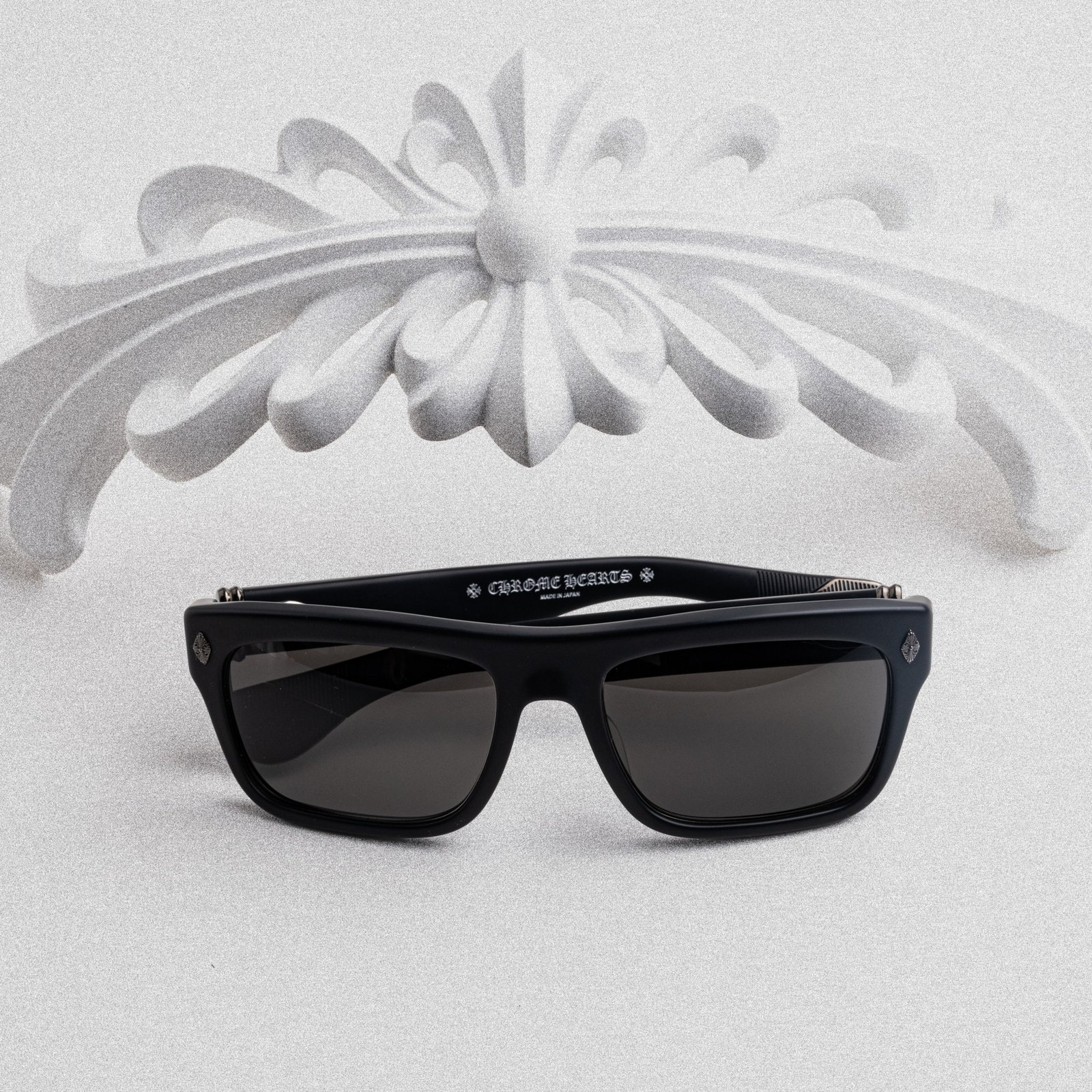 CHROME HEARTS SLUSS BUSSIN II MATTE BLACK – 57-19-148 (4)