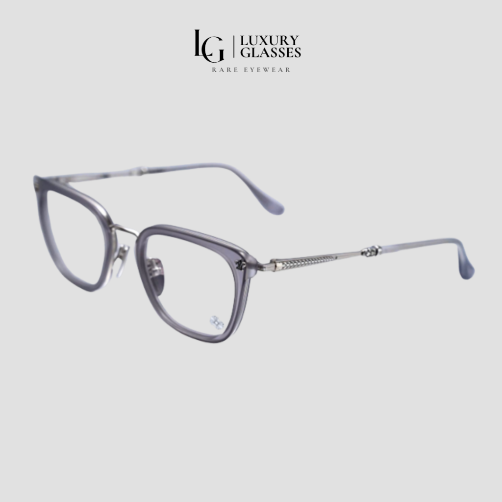 CHROME HEARTS STRAPADICTOME STRAPADICTOME MATTE GRAPHITE SHINY SILVER – 51-21-148 (1)