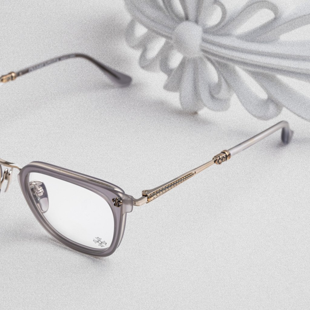 CHROME HEARTS STRAPADICTOME STRAPADICTOME MATTE GRAPHITE SHINY SILVER – 51-21-148 (2)