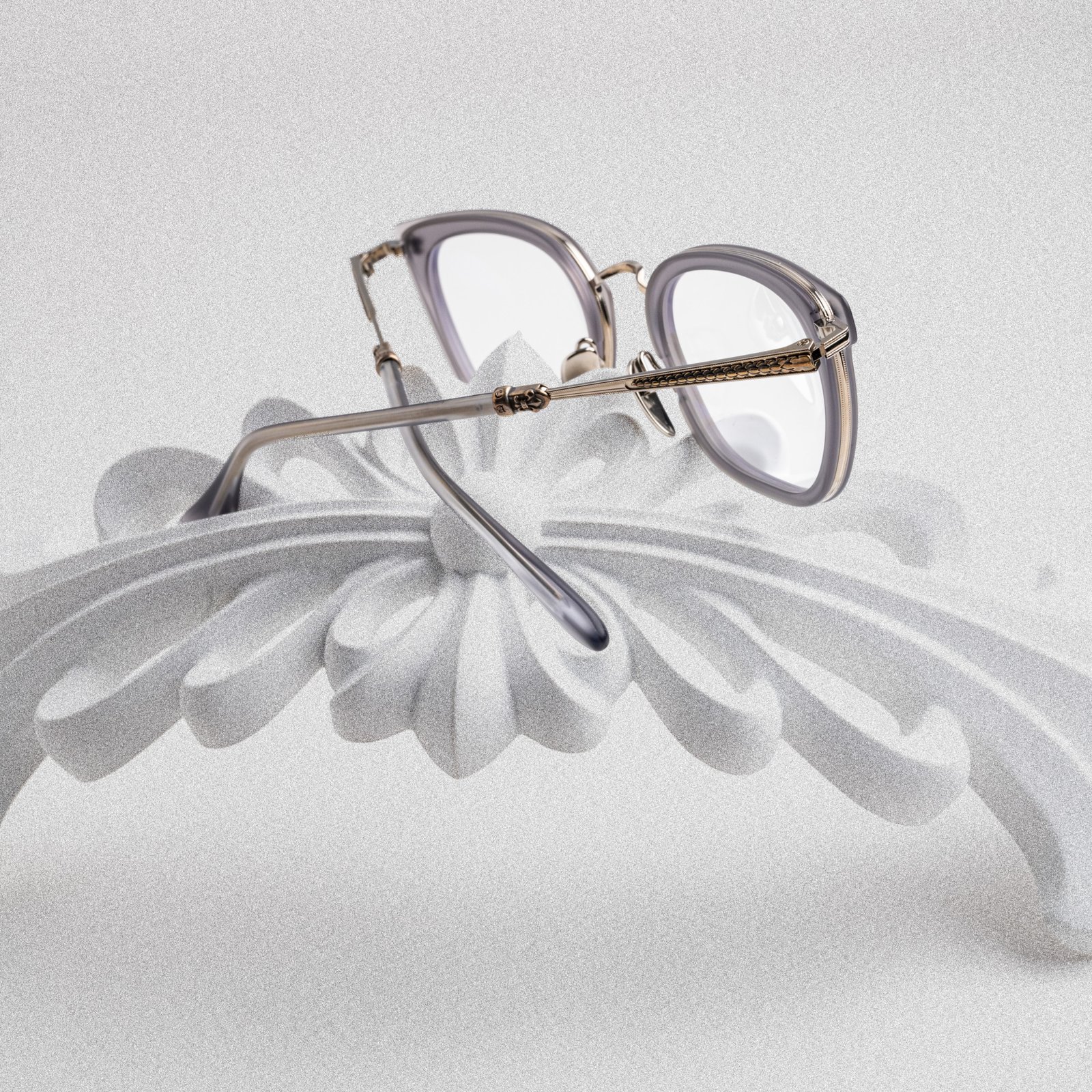 CHROME HEARTS STRAPADICTOME STRAPADICTOME MATTE GRAPHITE SHINY SILVER – 51-21-148 (3)