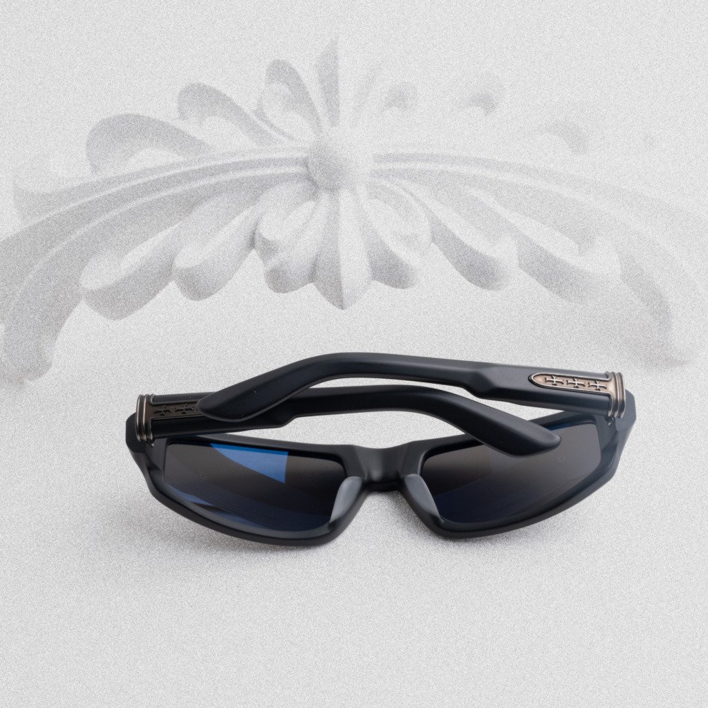 CHROME HEARTS T.HUTCH MATTE BLACK – 58-22-122 (3)