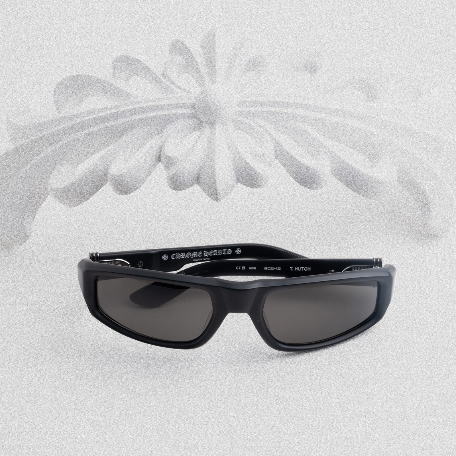 CHROME HEARTS T.HUTCH MATTE BLACK – 58-22-122 (4)