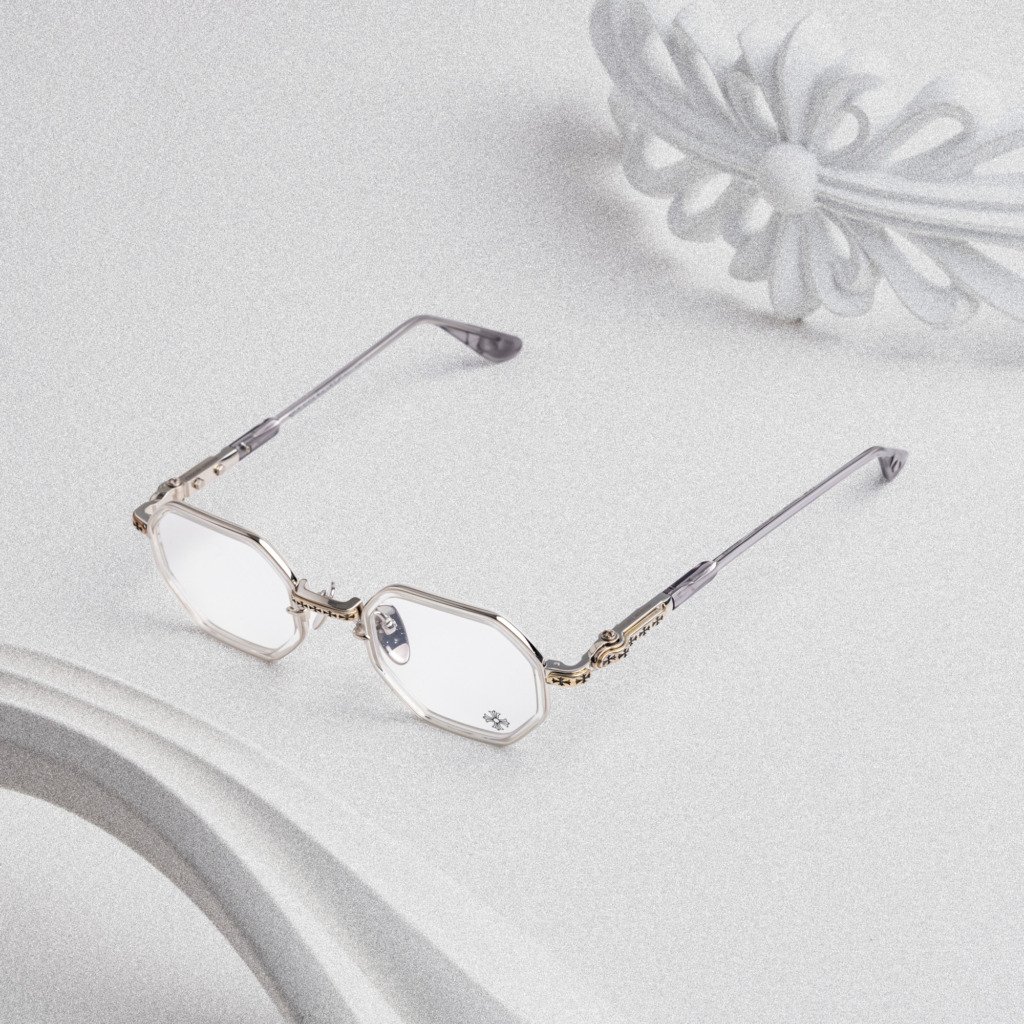 CHROME HEARTS TATTERS CRYSTAL GRAPHITE – 46-23-150 (1)