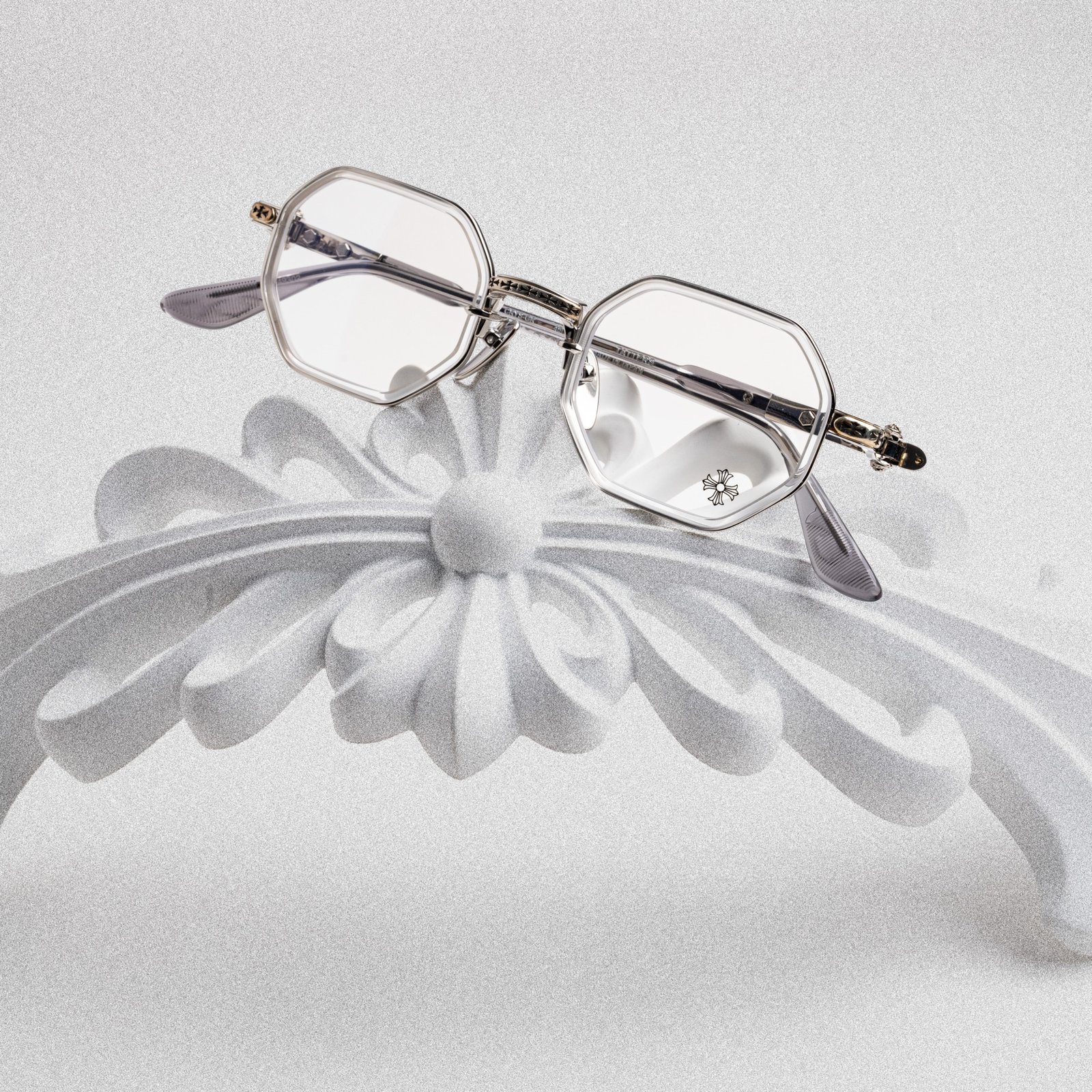 CHROME HEARTS TATTERS CRYSTAL GRAPHITE – 46-23-150 (4)