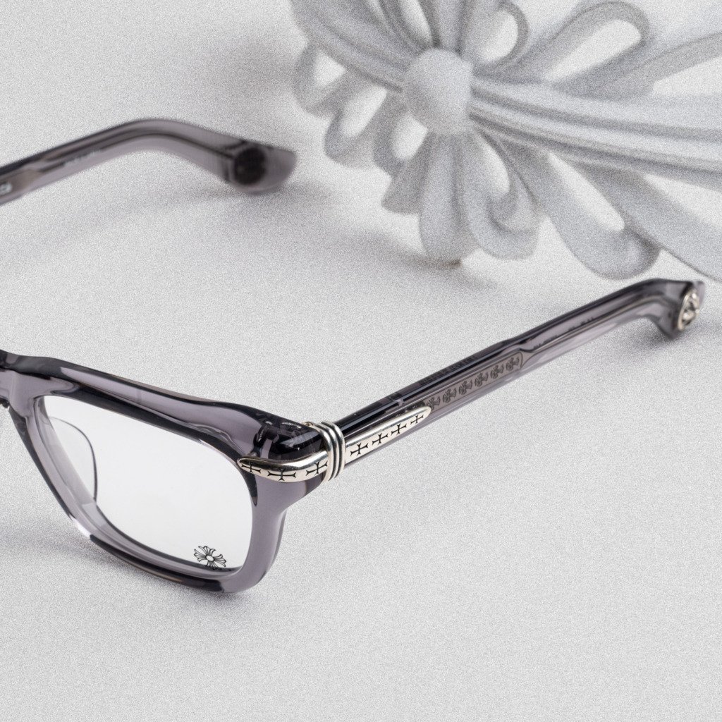 CHROME HEARTS TRYPOLEAGAIN GRAPHITE- 52-20-146 (2)