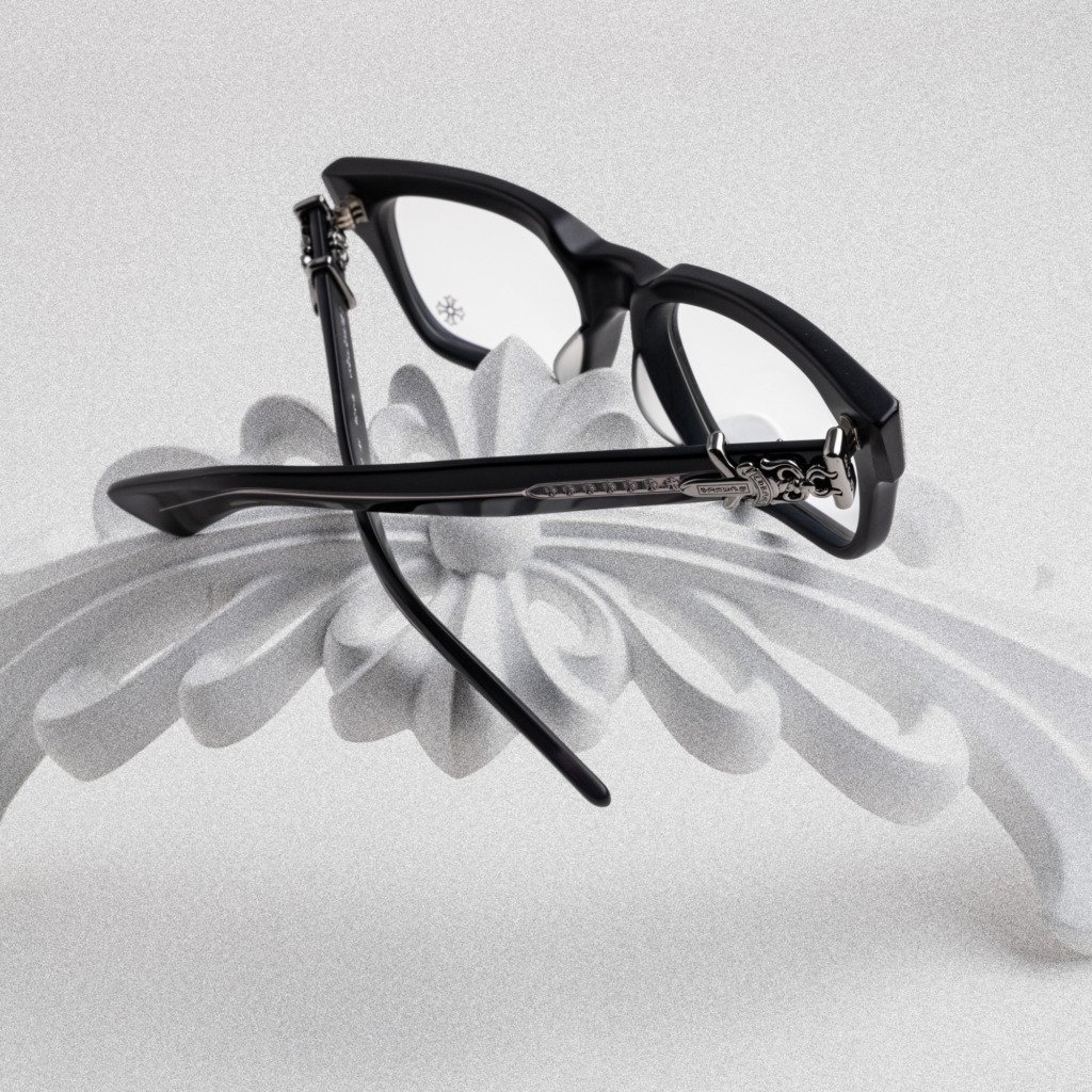 CHROME HEARTS VAGILLIONAIRE I MATTE BLACK – 56-19-152 (3)