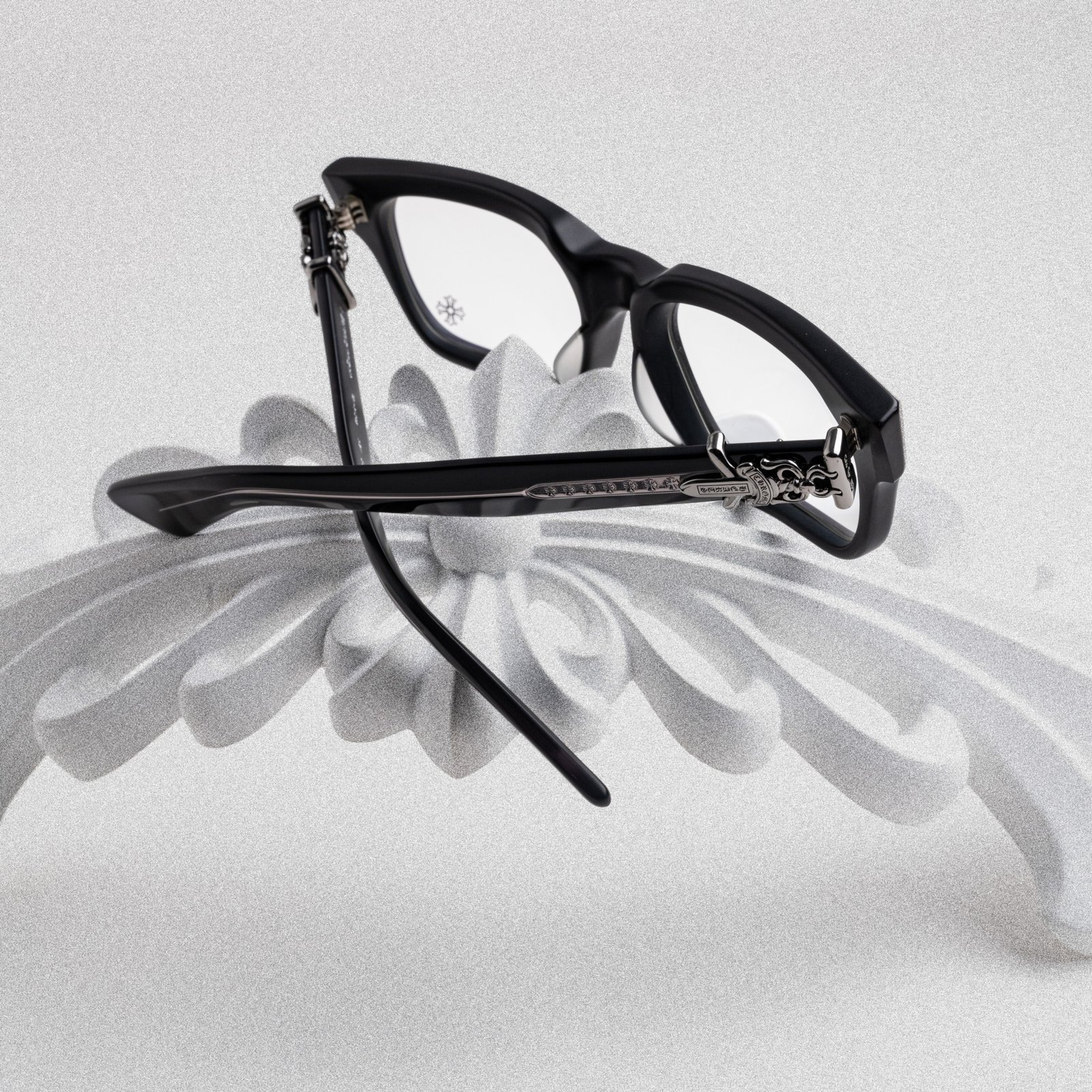 CHROME HEARTS VAGILLIONAIRE I MATTE BLACK – 56-19-152 (3)