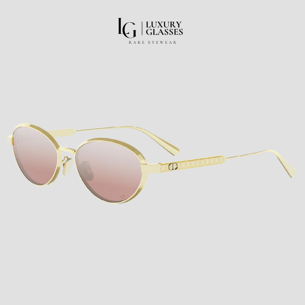 DIOR DIORCANNAGE R1U B0R6 GOLD BORDEAUX MIRROR – 53-16-140 (1)