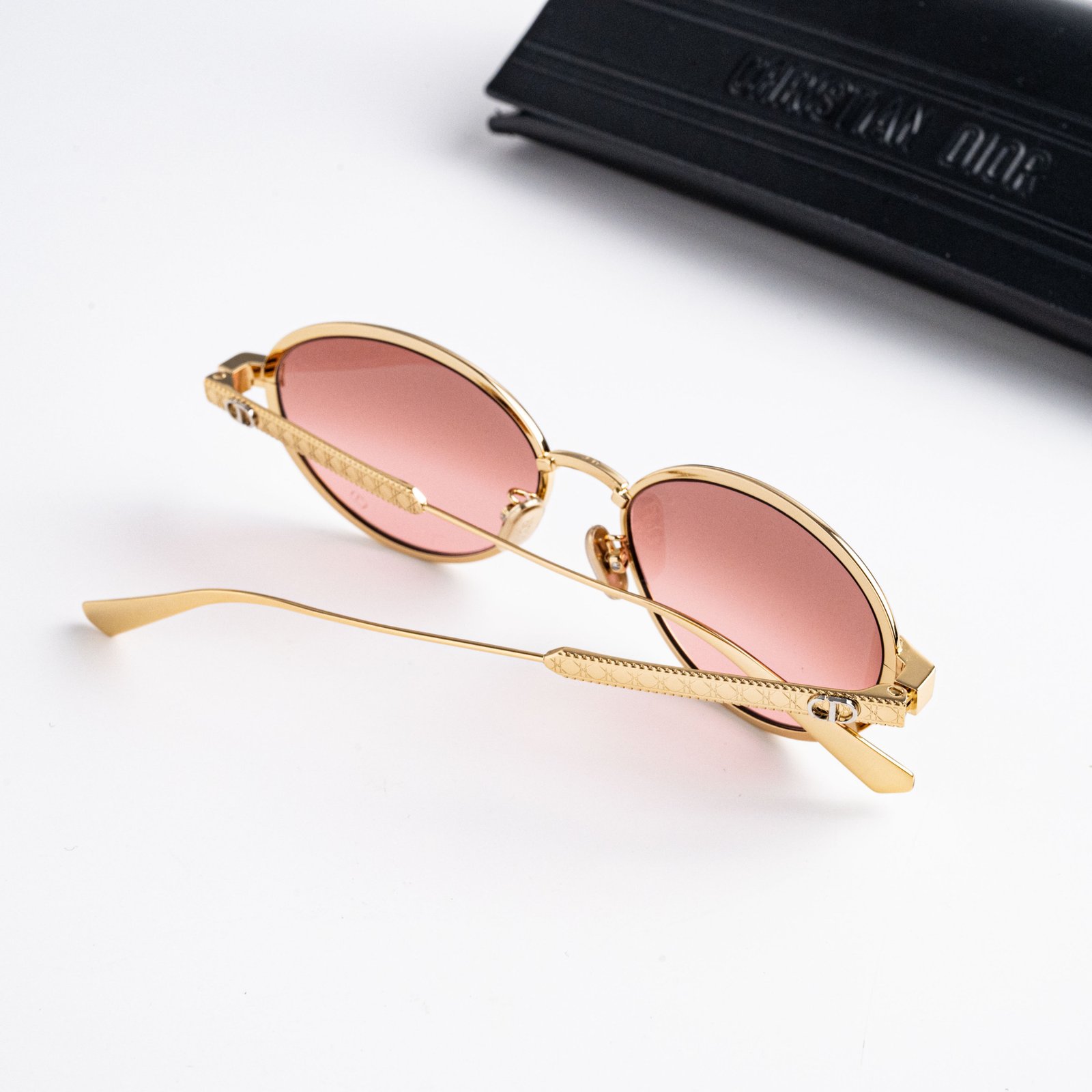 DIOR DIORCANNAGE R1U B0R6 GOLD BORDEAUX MIRROR – 53-16-140 (3)