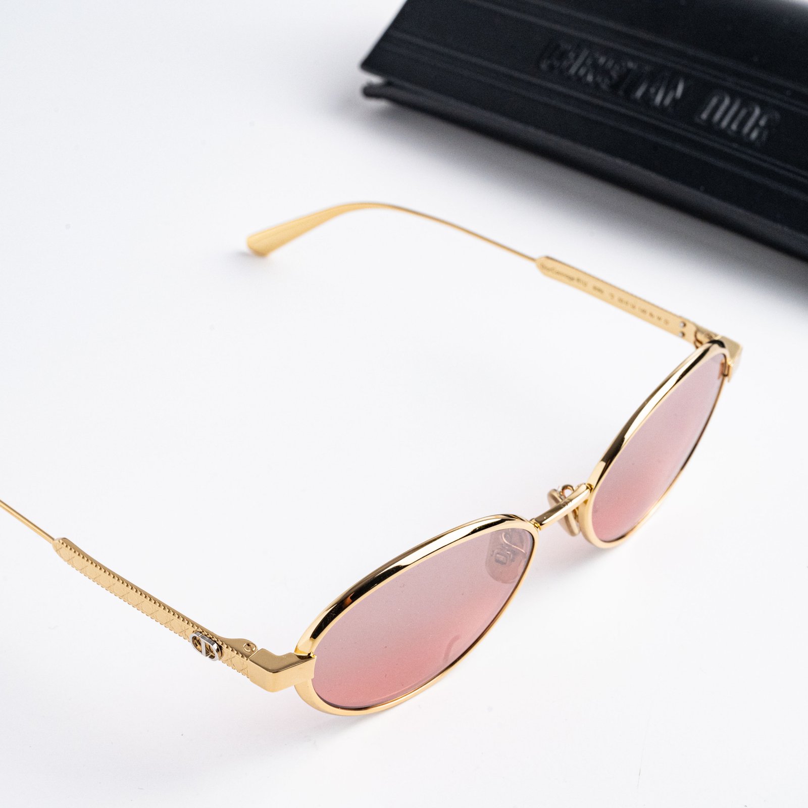 DIOR DIORCANNAGE R1U B0R6 GOLD BORDEAUX MIRROR – 53-16-140 (4)