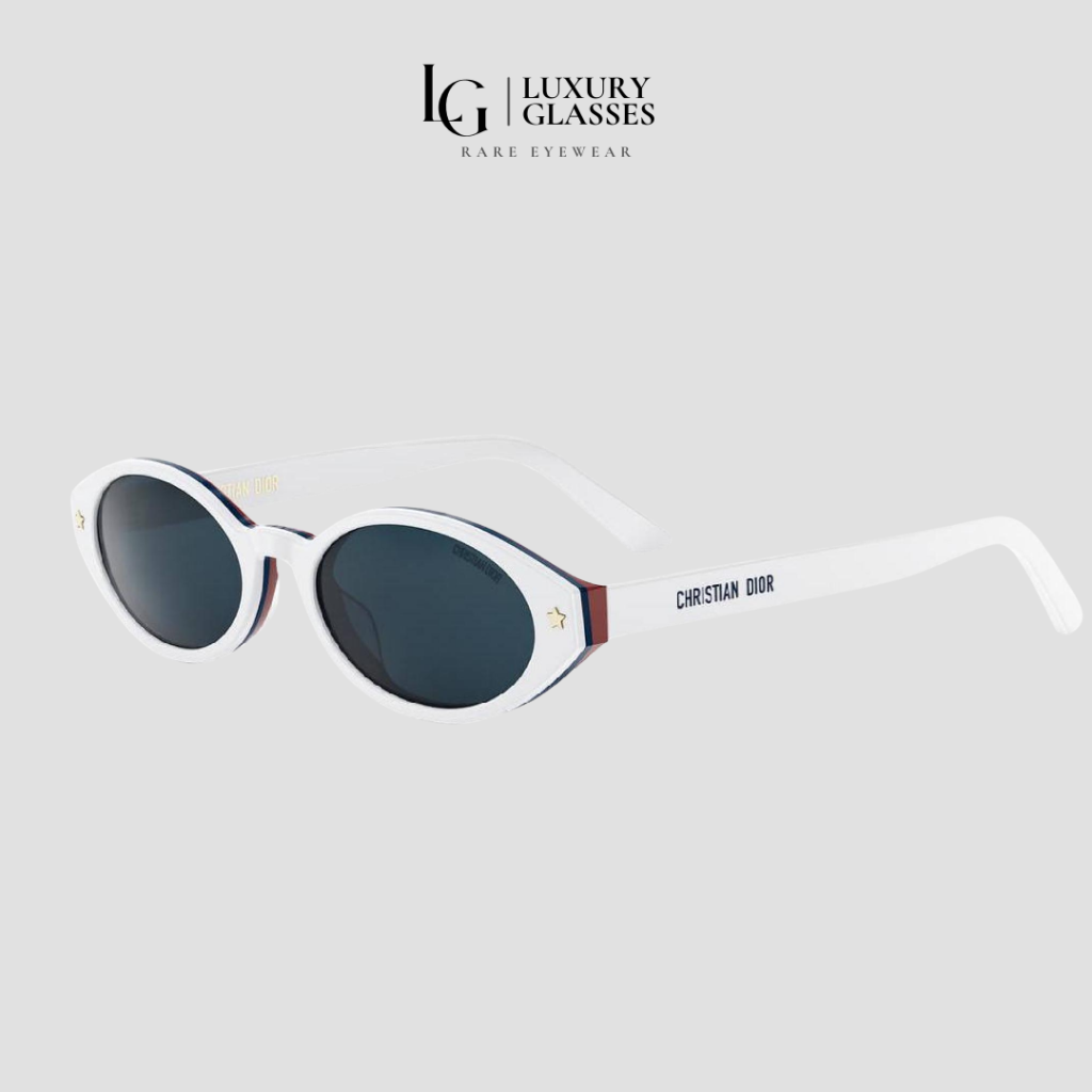 DIOR DIORPACIFIC R1I 50B0 WHITE BLUE – 52-18-140 (1)