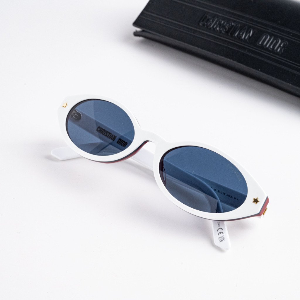 DIOR DIORPACIFIC R1I 50B0 WHITE BLUE – 52-18-140 (2)
