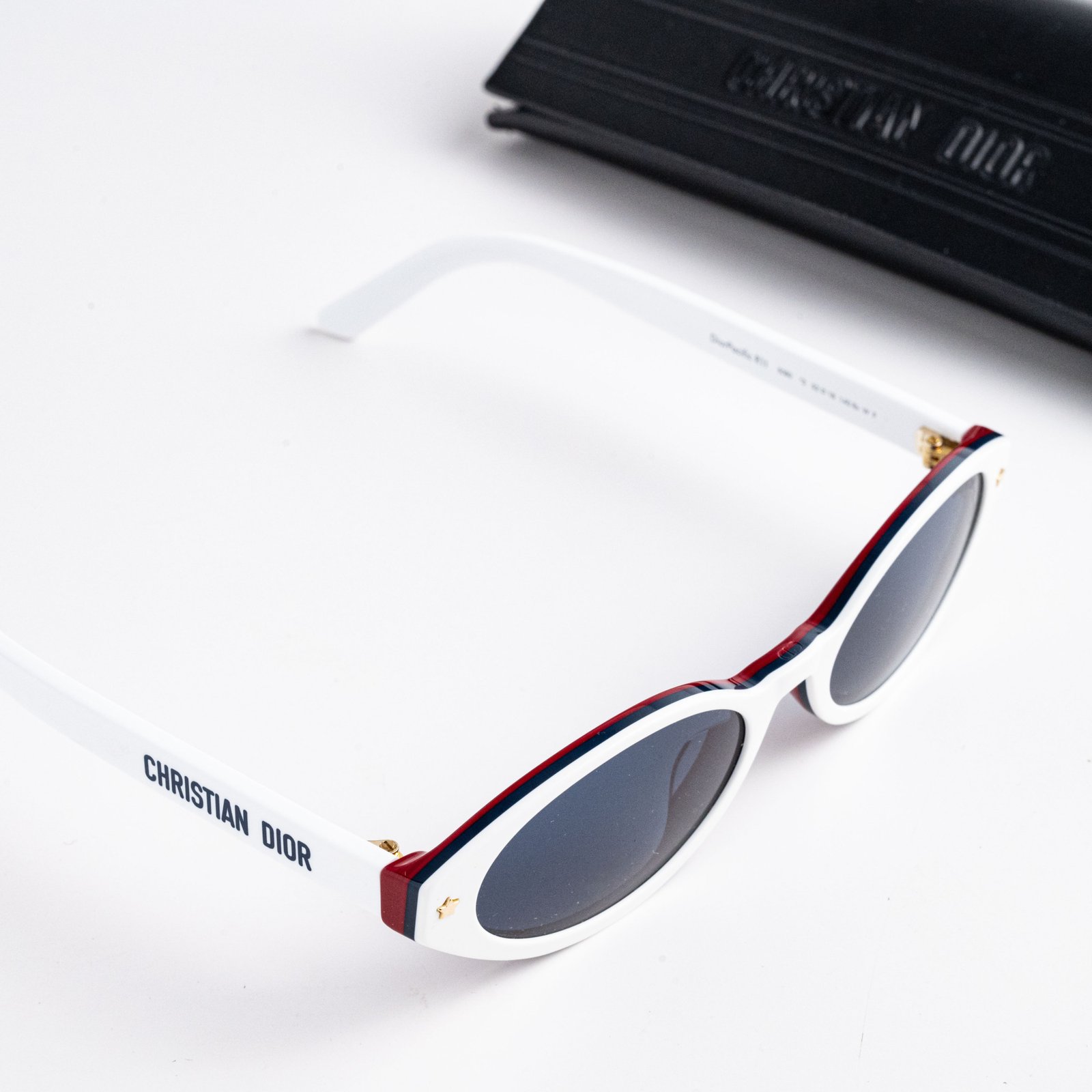DIOR DIORPACIFIC R1I 50B0 WHITE BLUE – 52-18-140 (4)