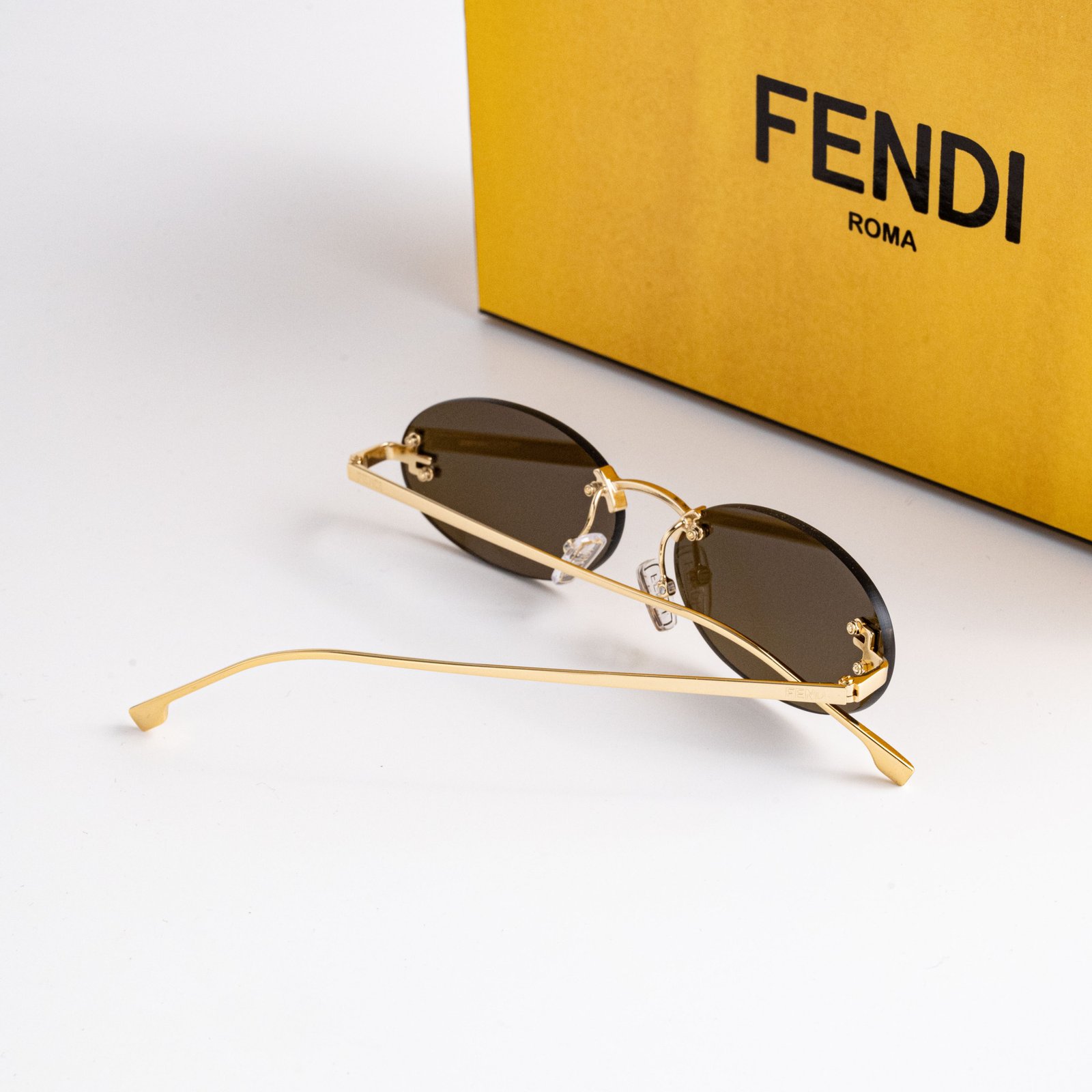 FENDI FE4075US 30J YELLOW GREEN – 54-15-135 (3)