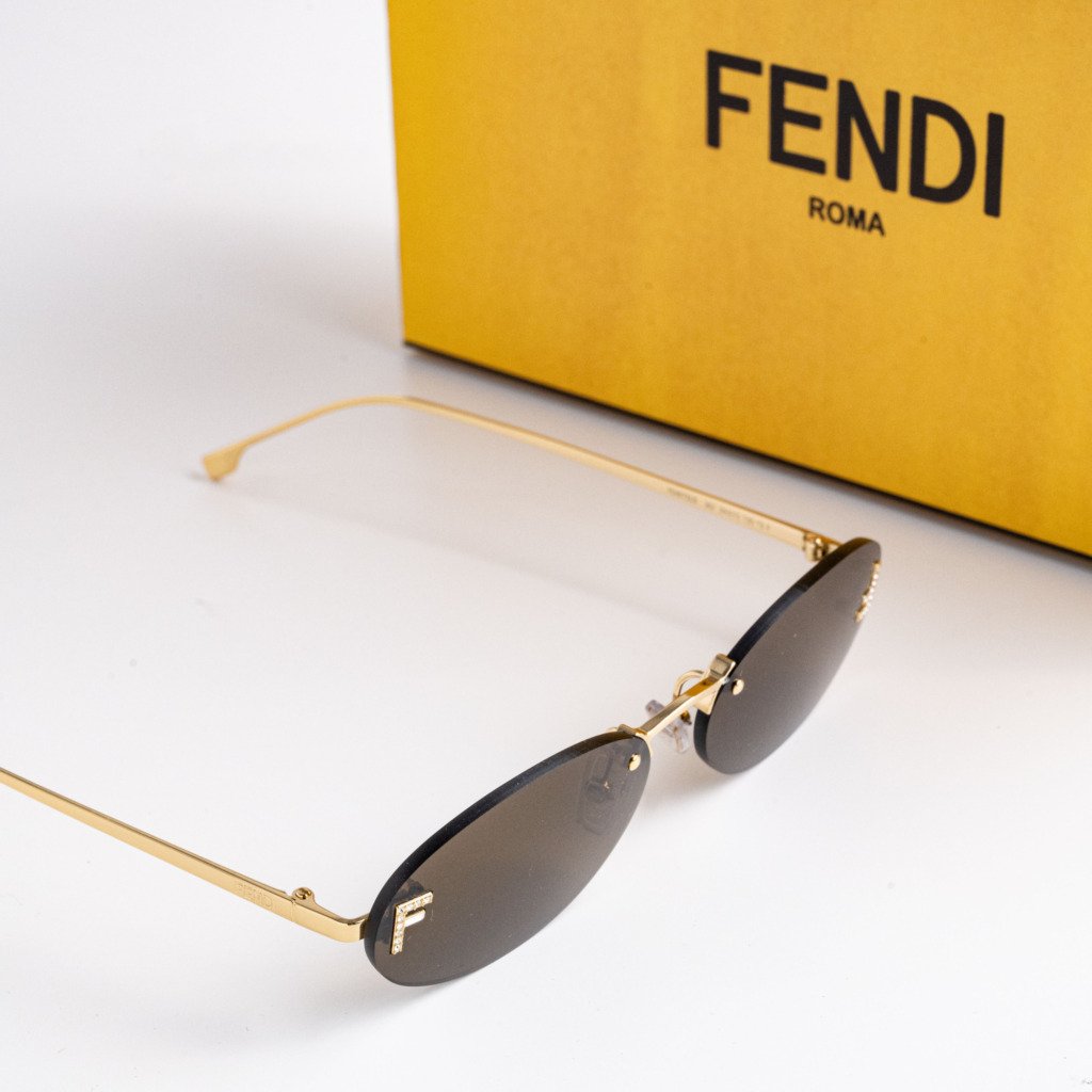 FENDI FE4075US 30J YELLOW GREEN – 54-15-135 (4)