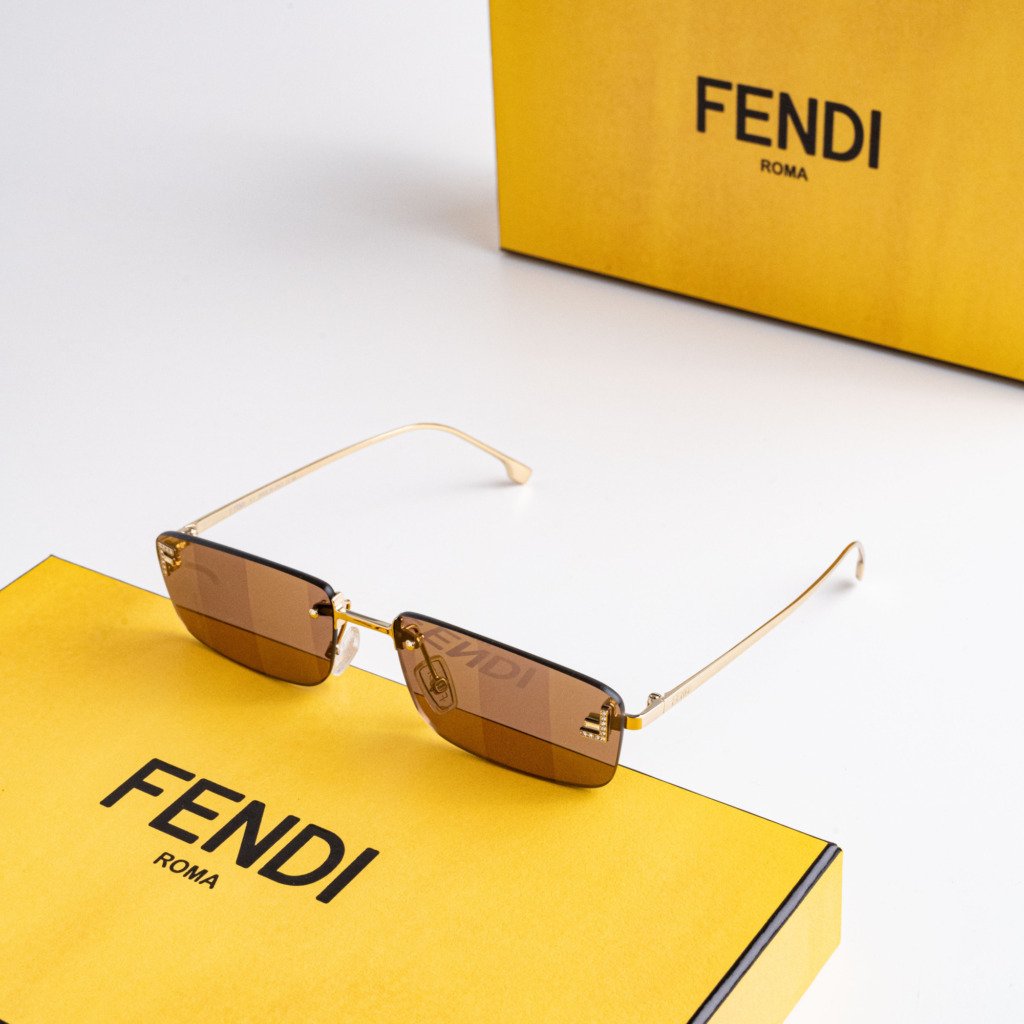 FENDI FE4172US 32G GOLD BROWN – 54-16-135 (1)