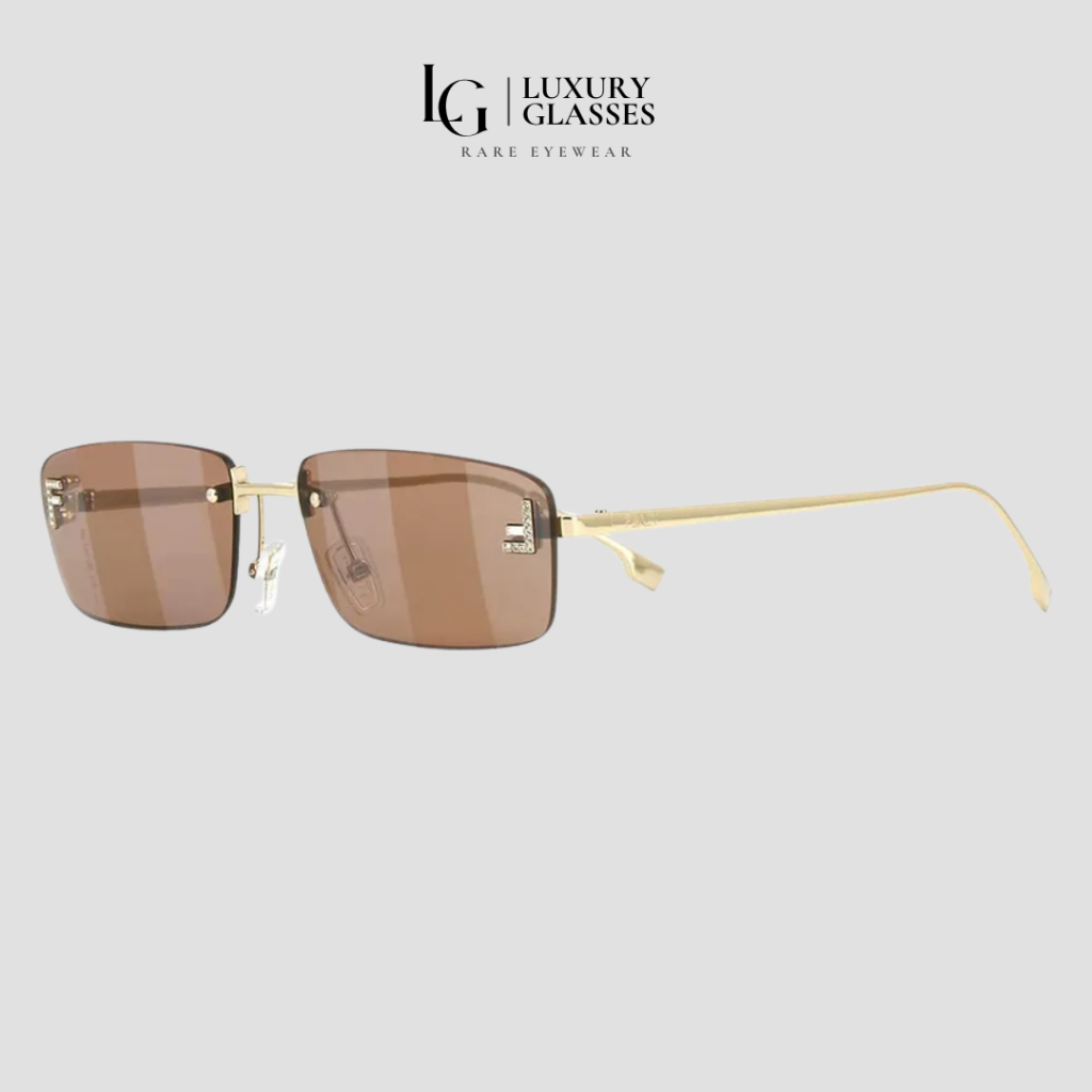 FENDI FE4172US 32G GOLD BROWN – 54-16-135 (1)