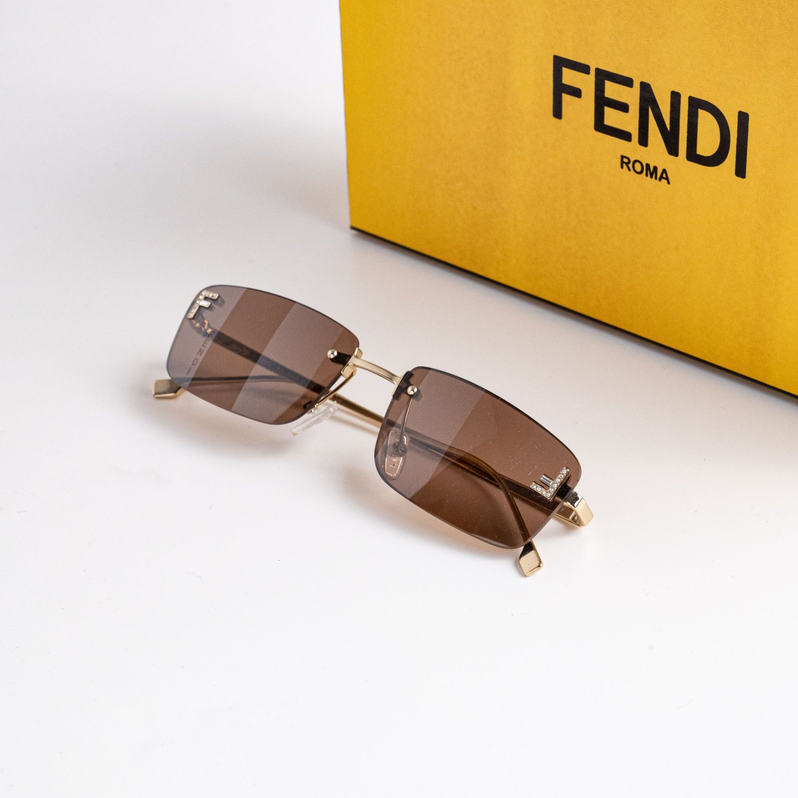 FENDI FE4172US 32G GOLD BROWN – 54-16-135 (2)