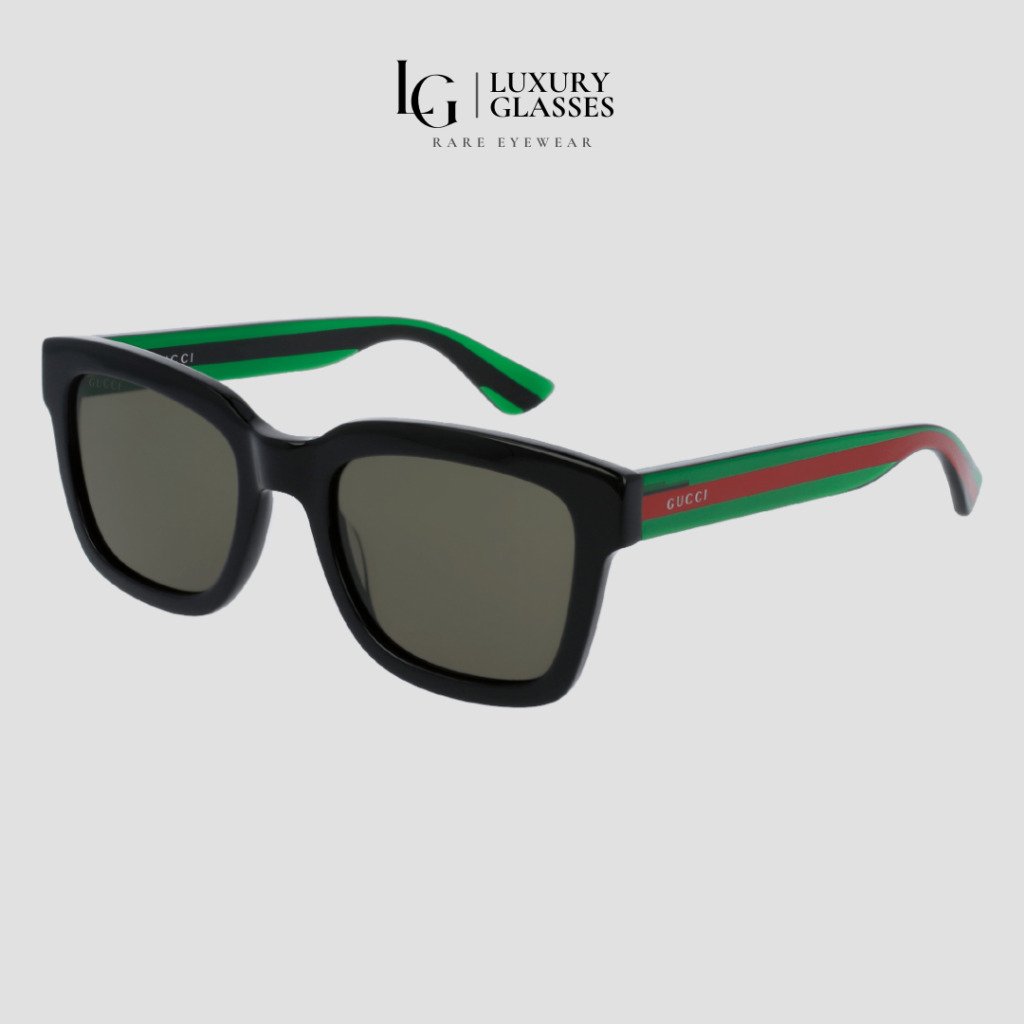 GUCCI GG0001SN 002 BLACK GREEN – 52-21-145 (1)