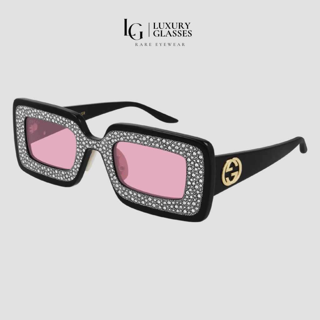 GUCCI GG0974S 001 BLACK PINK – 49-26-140 (1)