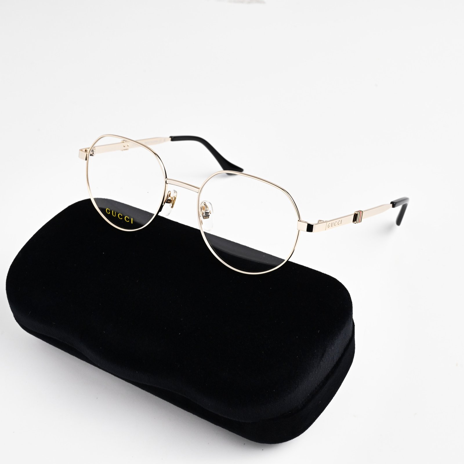 GUCCI GG1496O 001 GOLD BLACK – 52-19-145 (2)