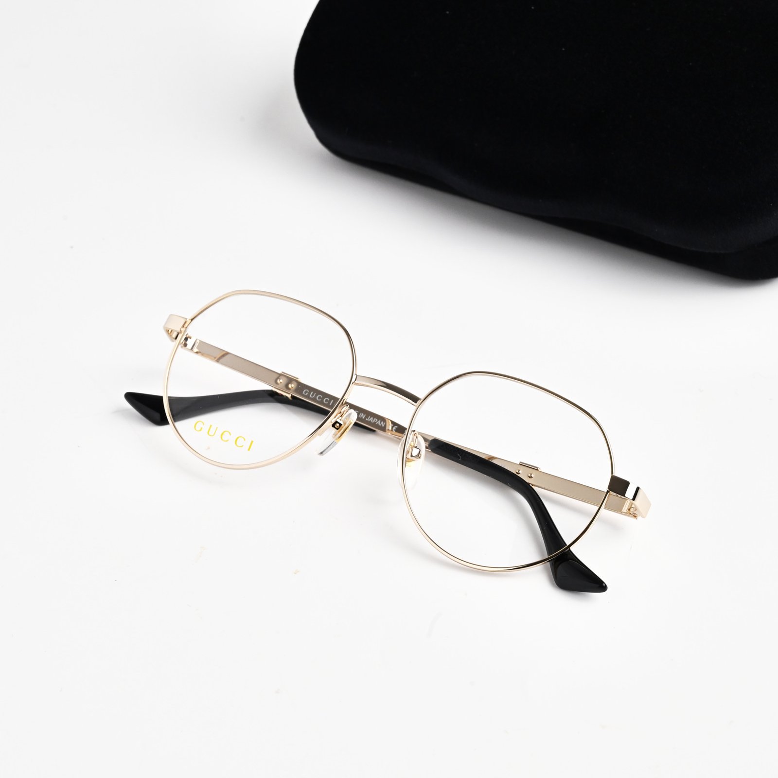 GUCCI GG1496O 001 GOLD BLACK – 52-19-145 (3)