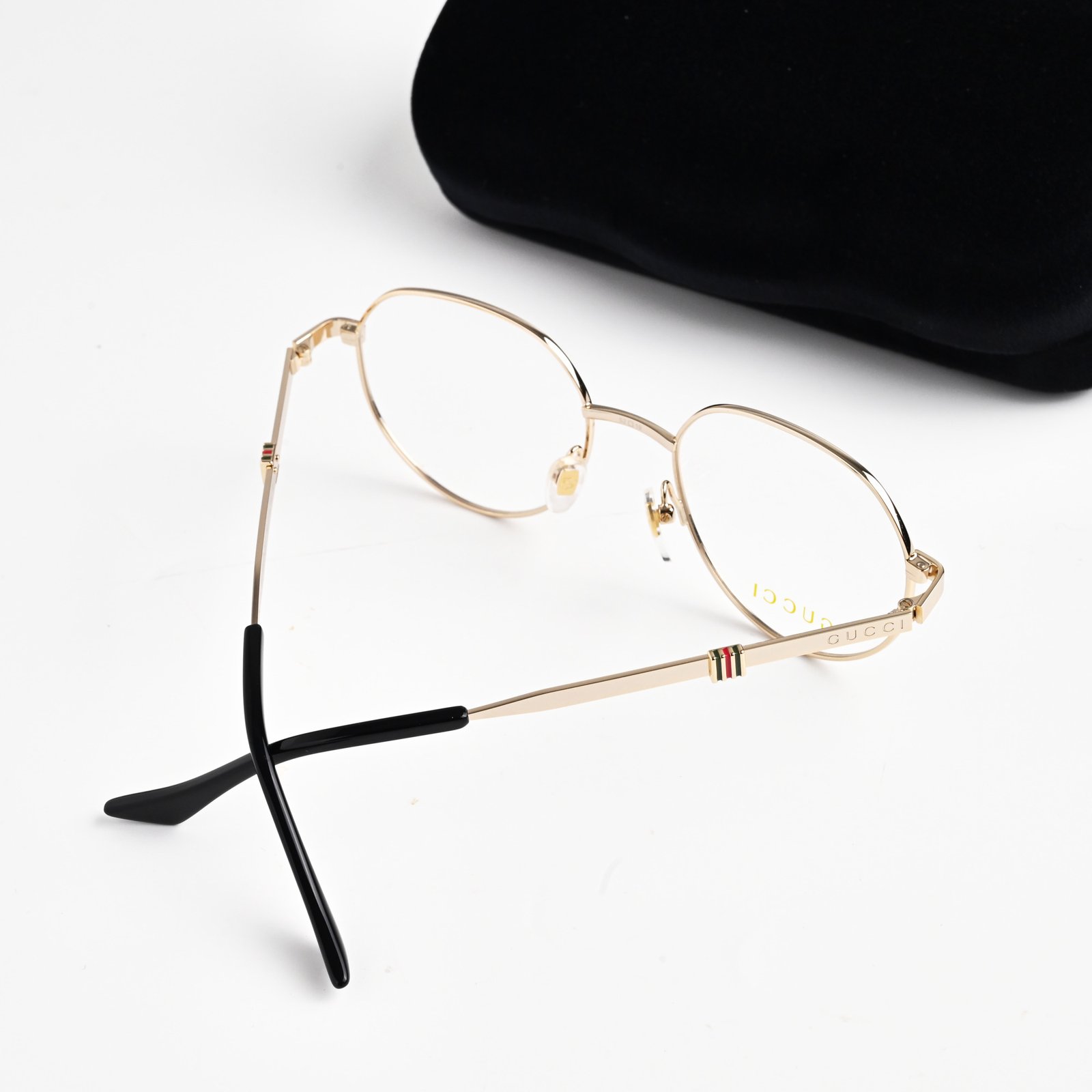 GUCCI GG1496O 001 GOLD BLACK – 52-19-145 (4)