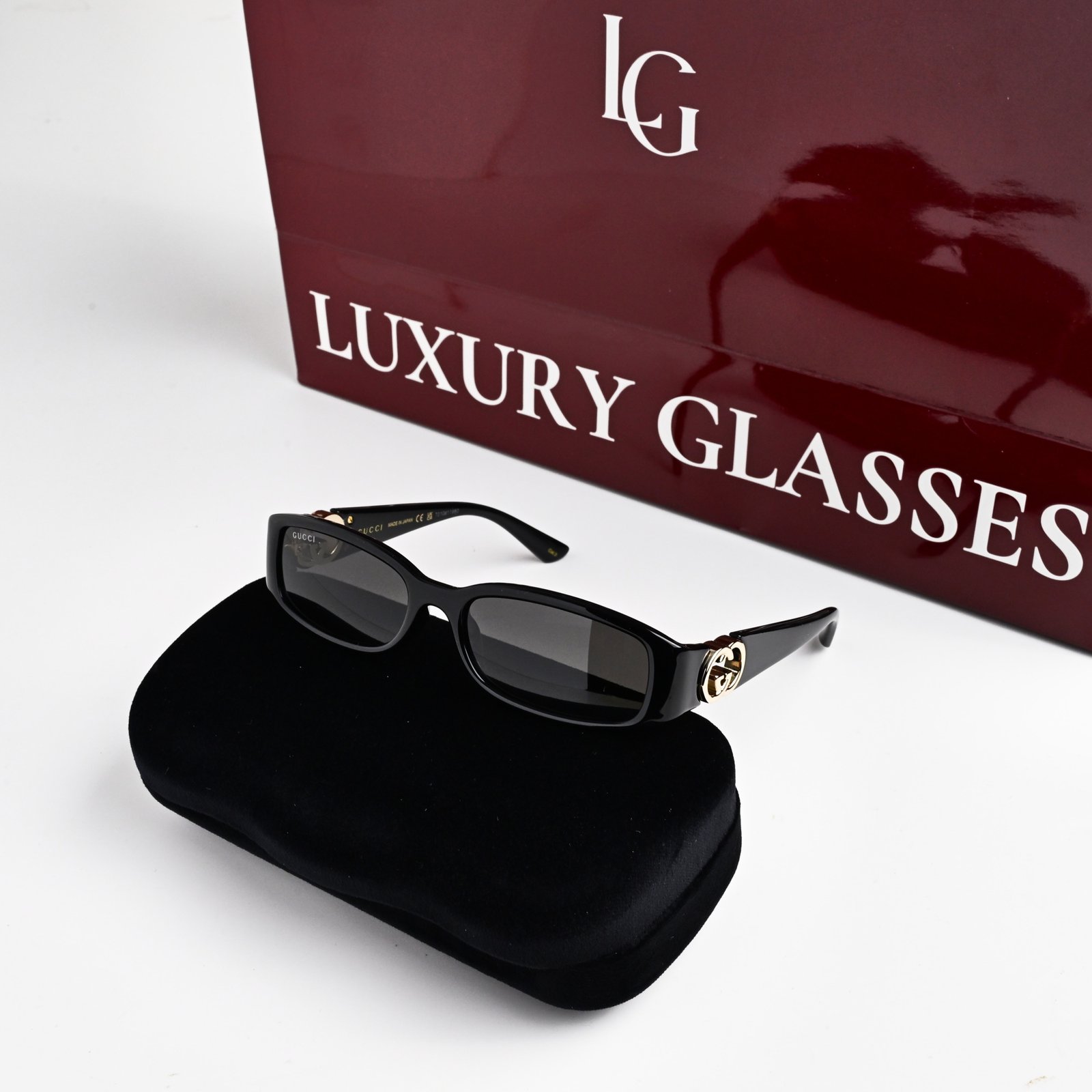 GUCCI GG1661S 001 BLACK GREY