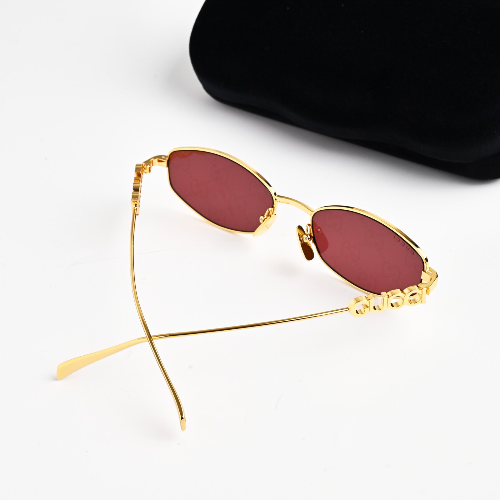 GUCCI GG1802S 002 GOLD RED – 55-18-145 (3)