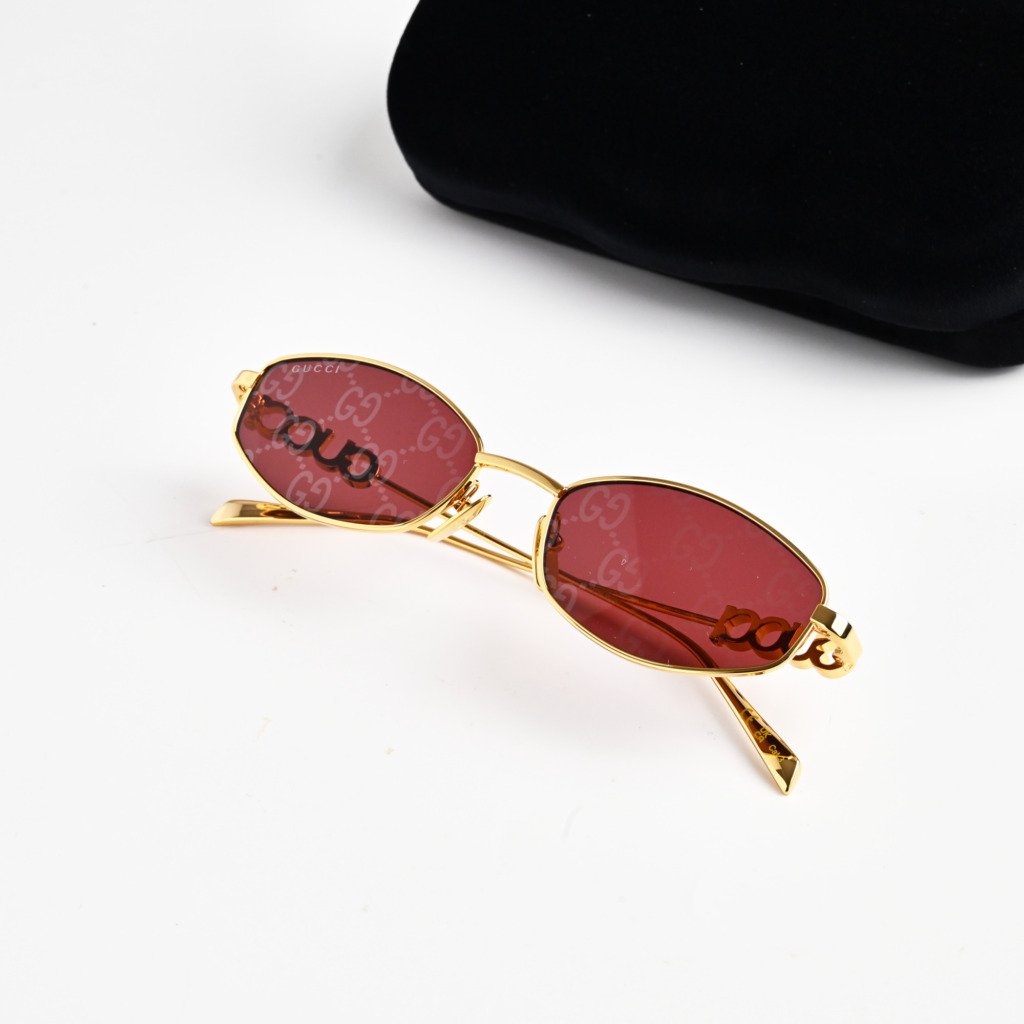 GUCCI GG1802S 002 GOLD RED – 55-18-145 (4)