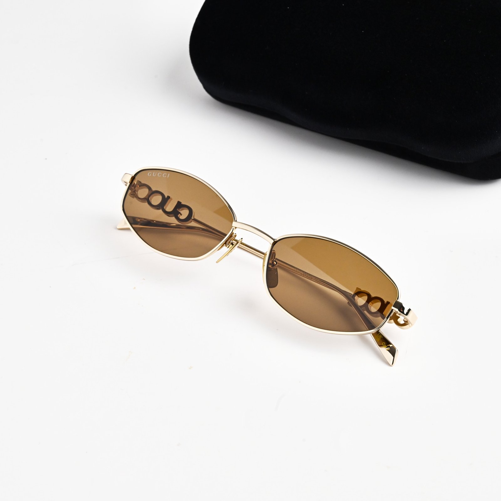 GUCCI GG1802S 005 GOLD BROWN – 55-18-145 (3)