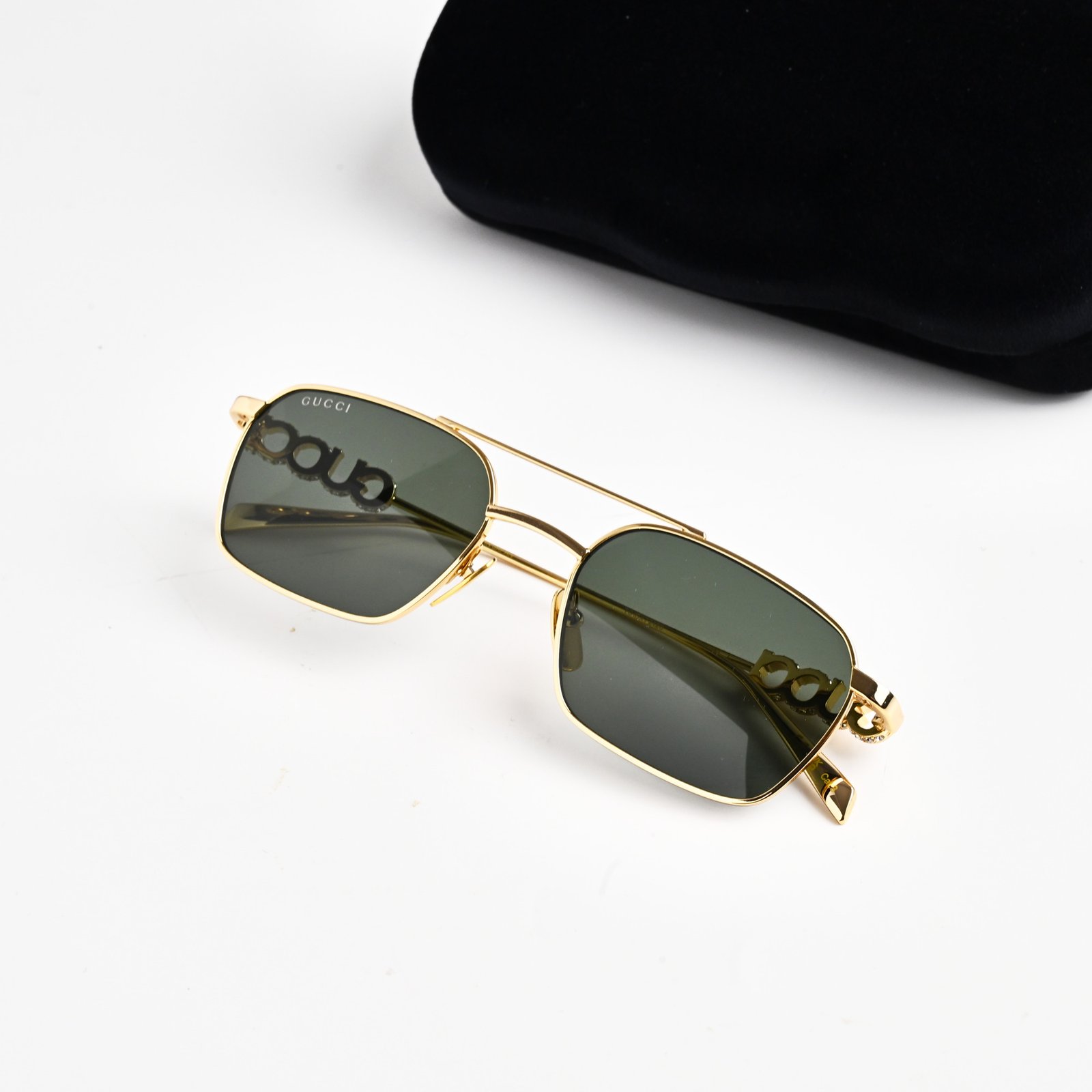 GUCCI GG1804S 001 GOLD GREY – 54-19-145 (3)