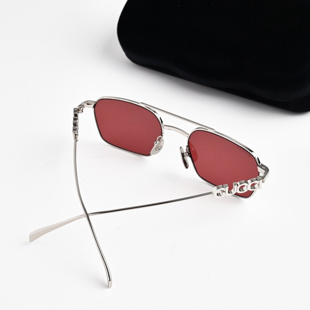 GUCCI GG1804S 004 SILVER RED – 54-19-145 (4)