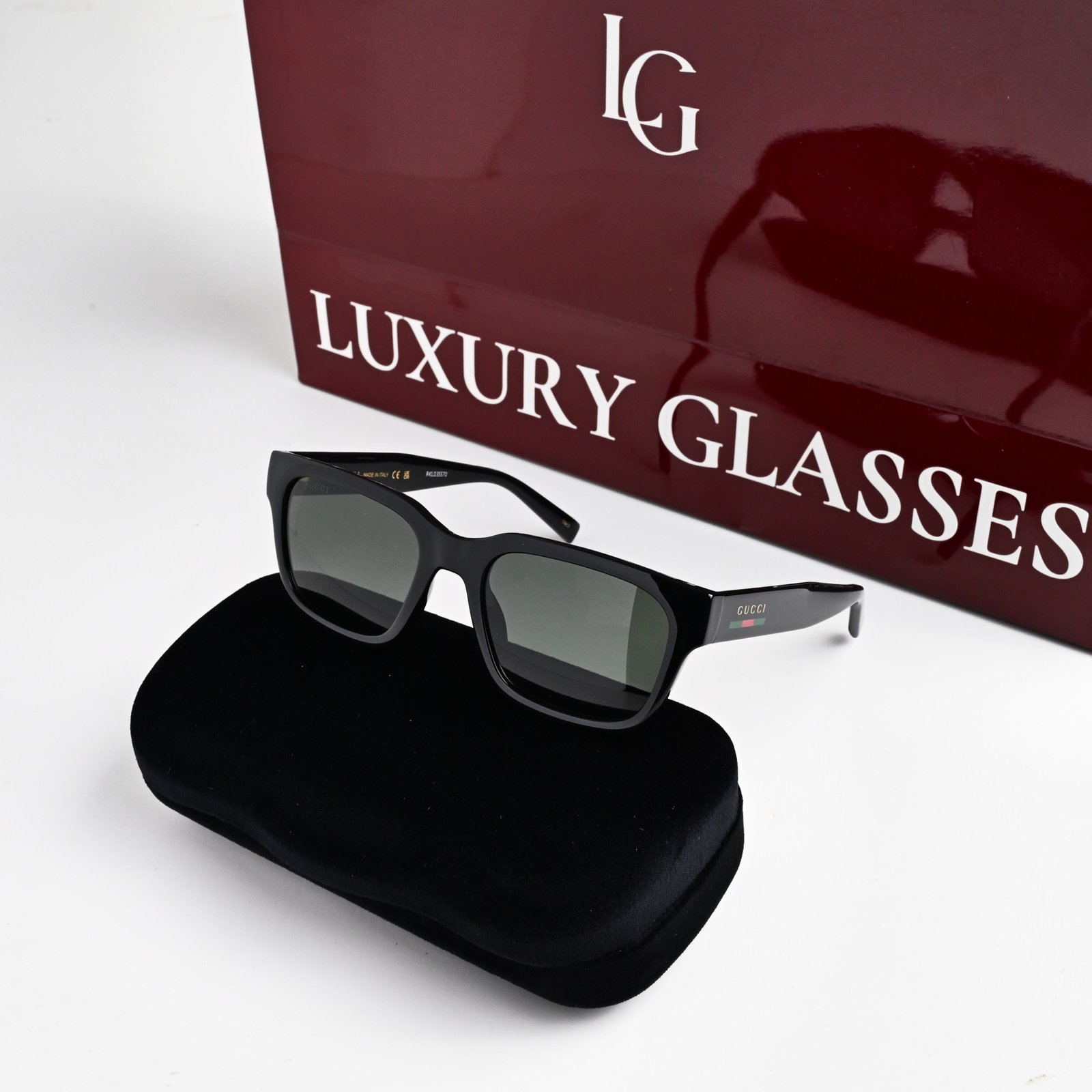GUCCI GG1857S 001 BLACK GREY