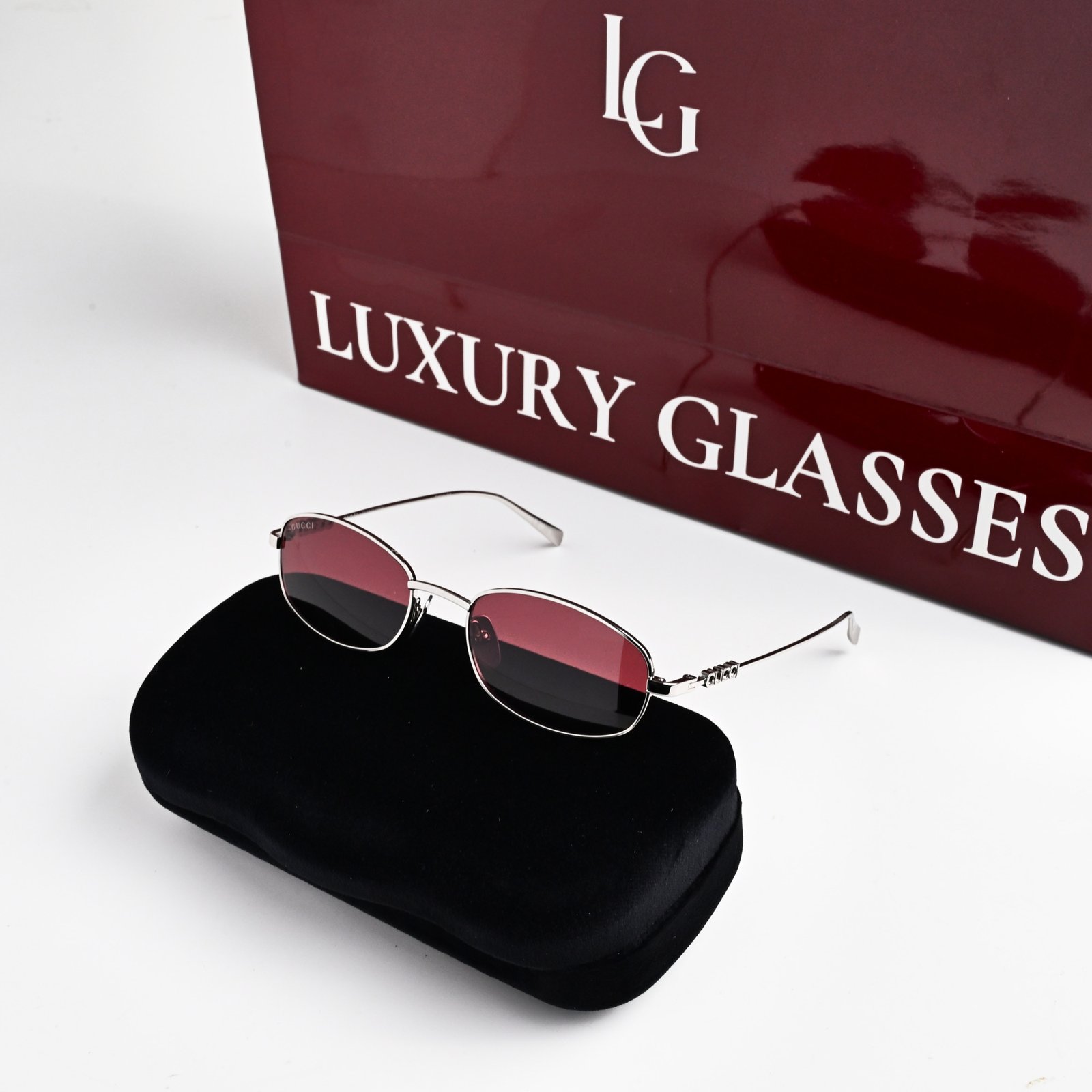 GUCCI GG1940S 003 SILVER RED