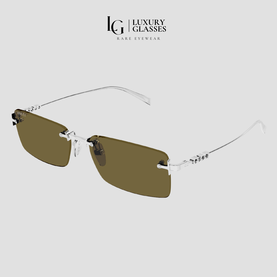 GUCCI GG1941S 002 SILVER BROWN