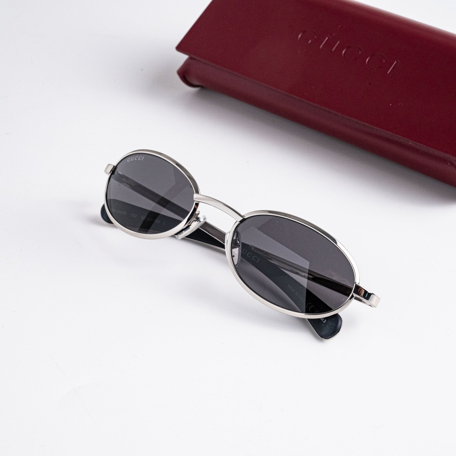 GUCCI GG1942S 002 SILVER DARK GREY – 53-21-135 (2)