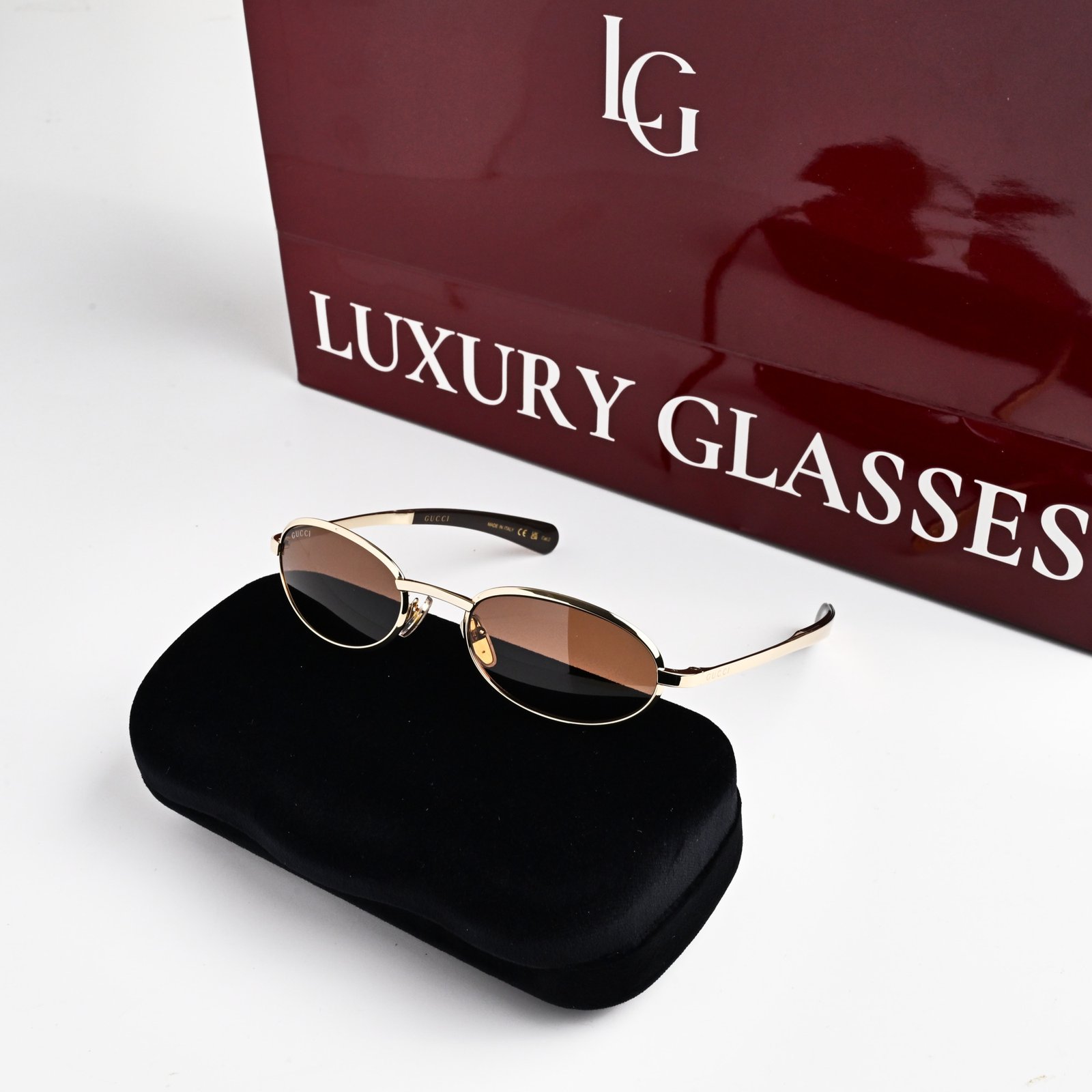 GUCCI GG1942S 003 GOLD BROWN