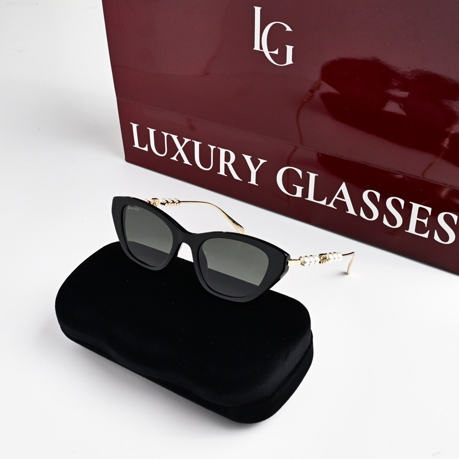 GUCCI GG1968S 001 BLACK GOLD DARK