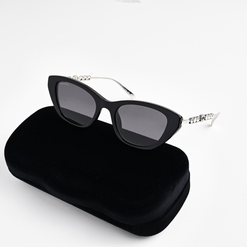 GUCCI GG1968S 002 BLACK SILVER DARK – 50-19-140 (2)