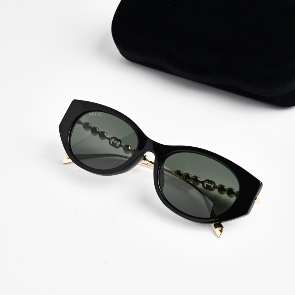 GUCCI GG1970SA 001 GOLD BLACK DARK – 54-19-145 (3)
