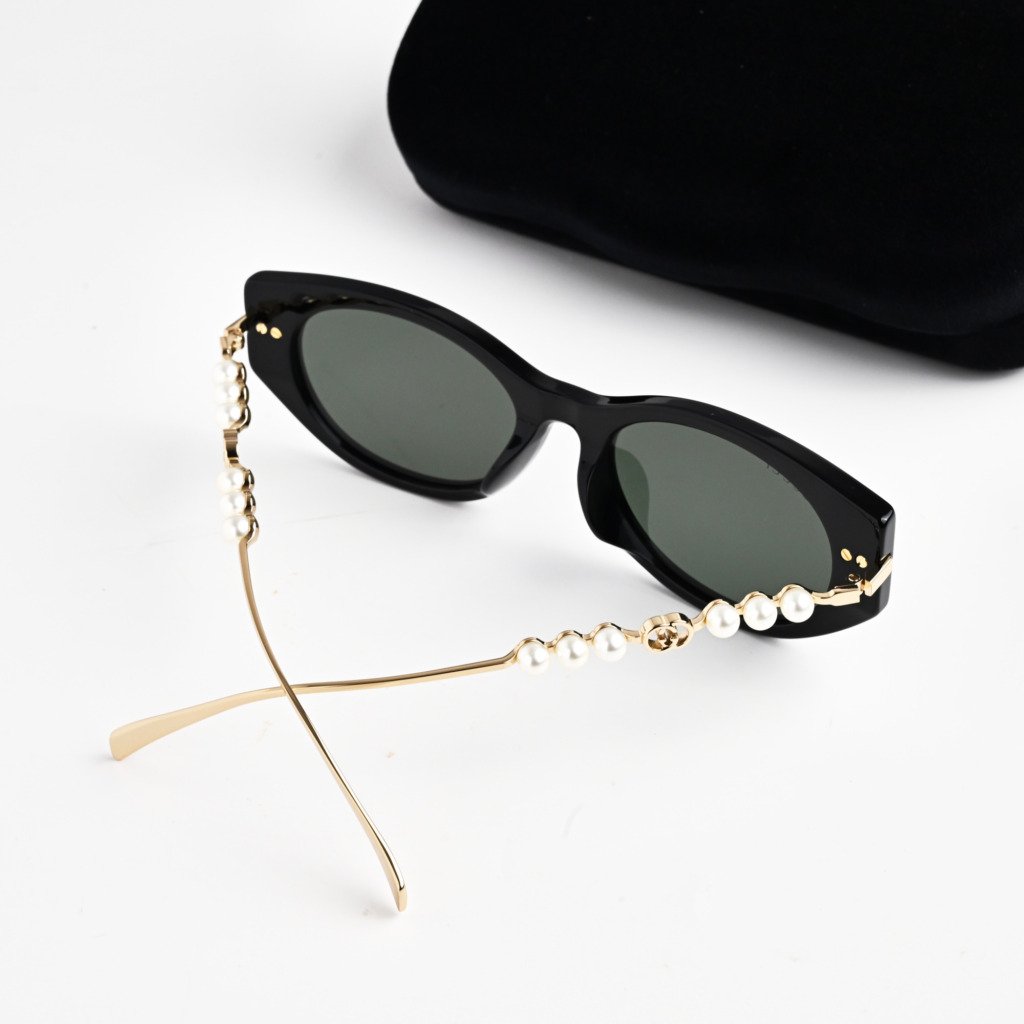 GUCCI GG1970SA 001 GOLD BLACK DARK – 54-19-145 (4)
