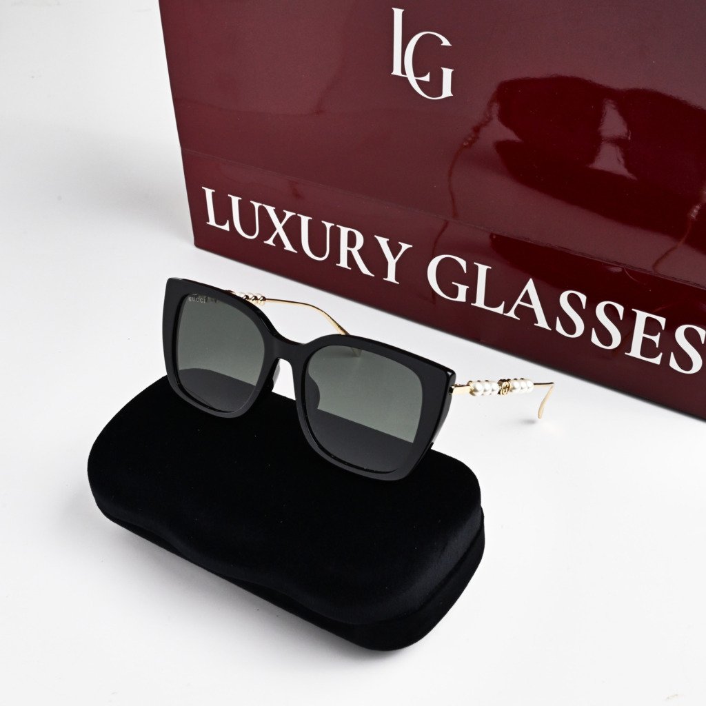 GUCCI GG1971SA 001 GOLD BLACK DARK – 55-19-145 (1)